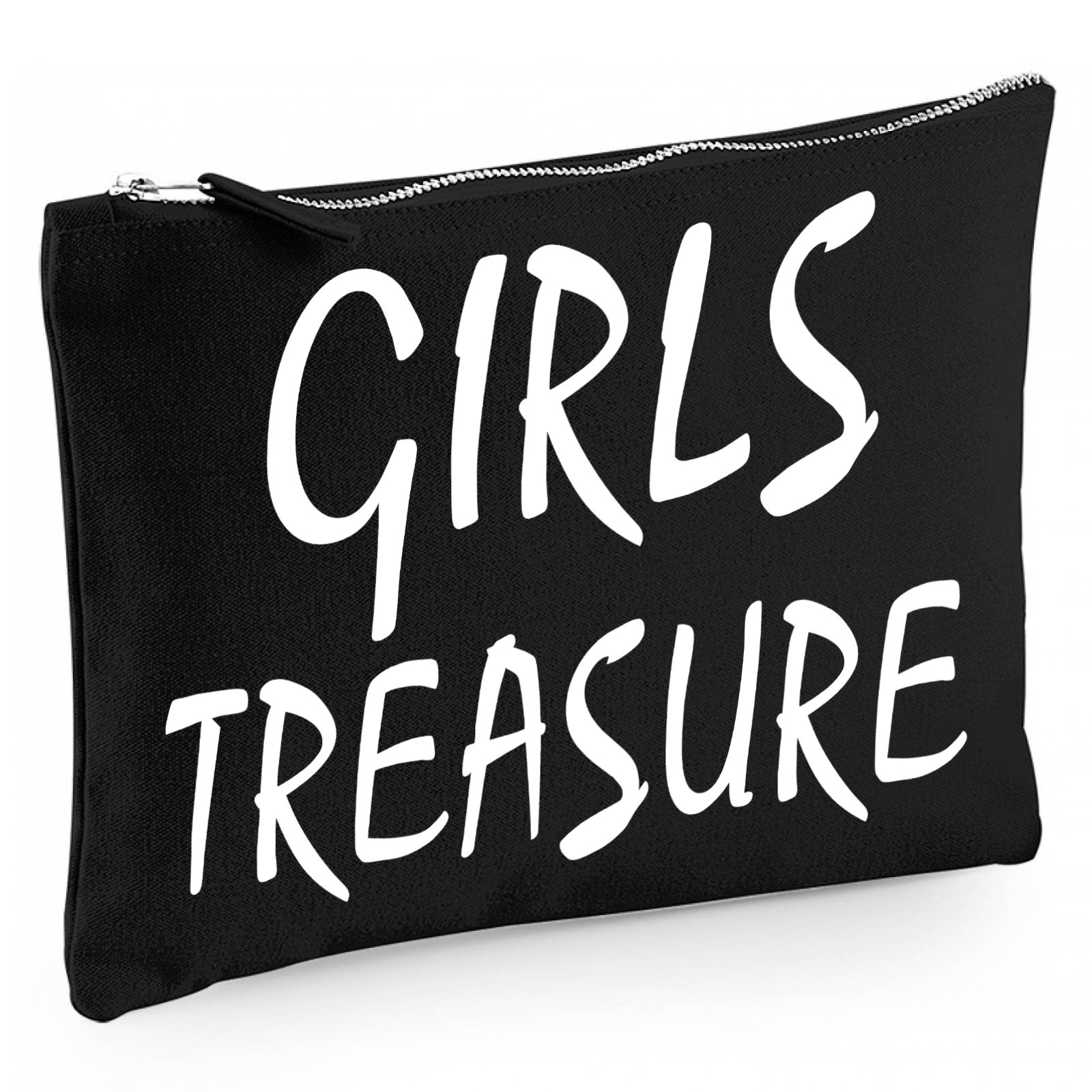 Baumwoll Canvas Kosmetiktasche - Kulturbeutel - Schminktasche Modell: Girls Treasure