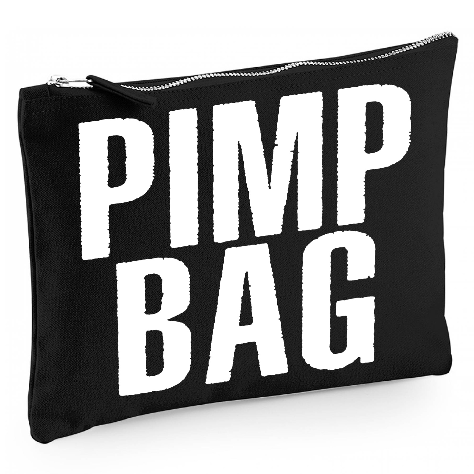 Baumwoll Canvas Kosmetiktasche - Kulturbeutel - Schminktasche Modell: Pimp Bag