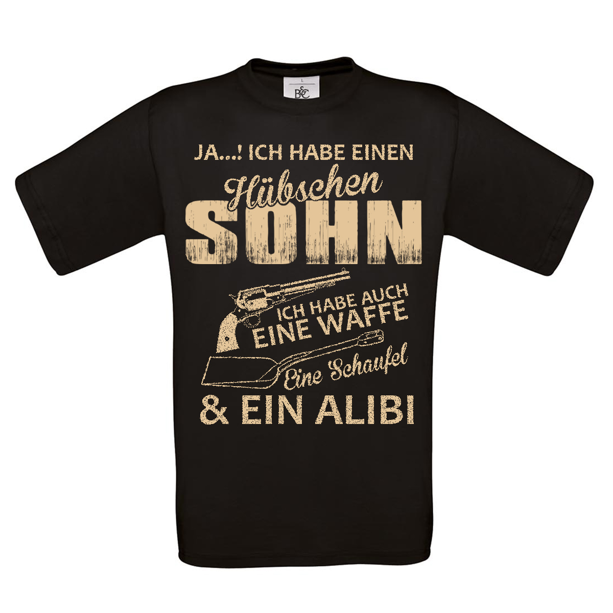 Herren T Shirt Modell Hübscher Sohn  - Onlineshop LieblingsMensch