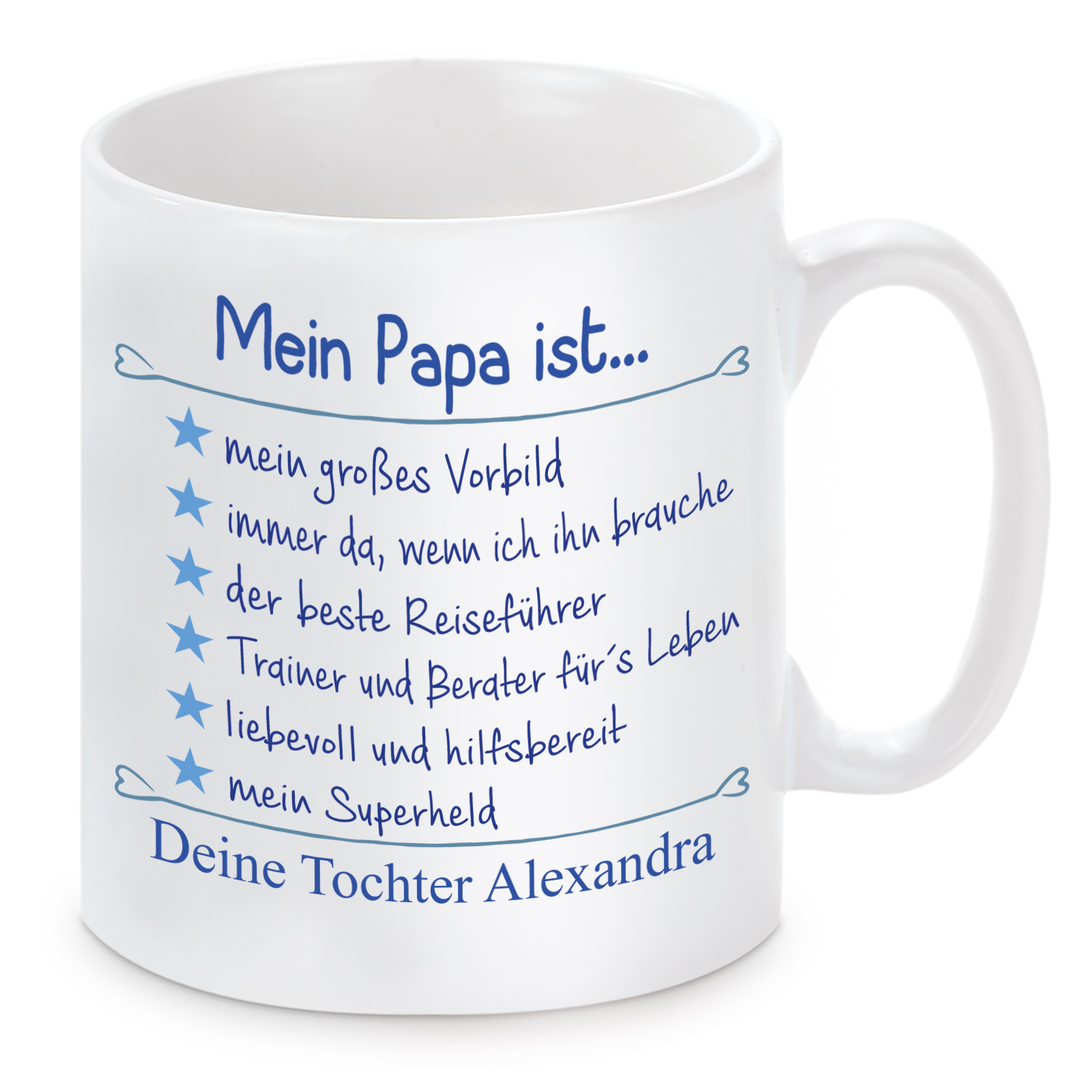 Tasse Modell: Mein Papa ist... product