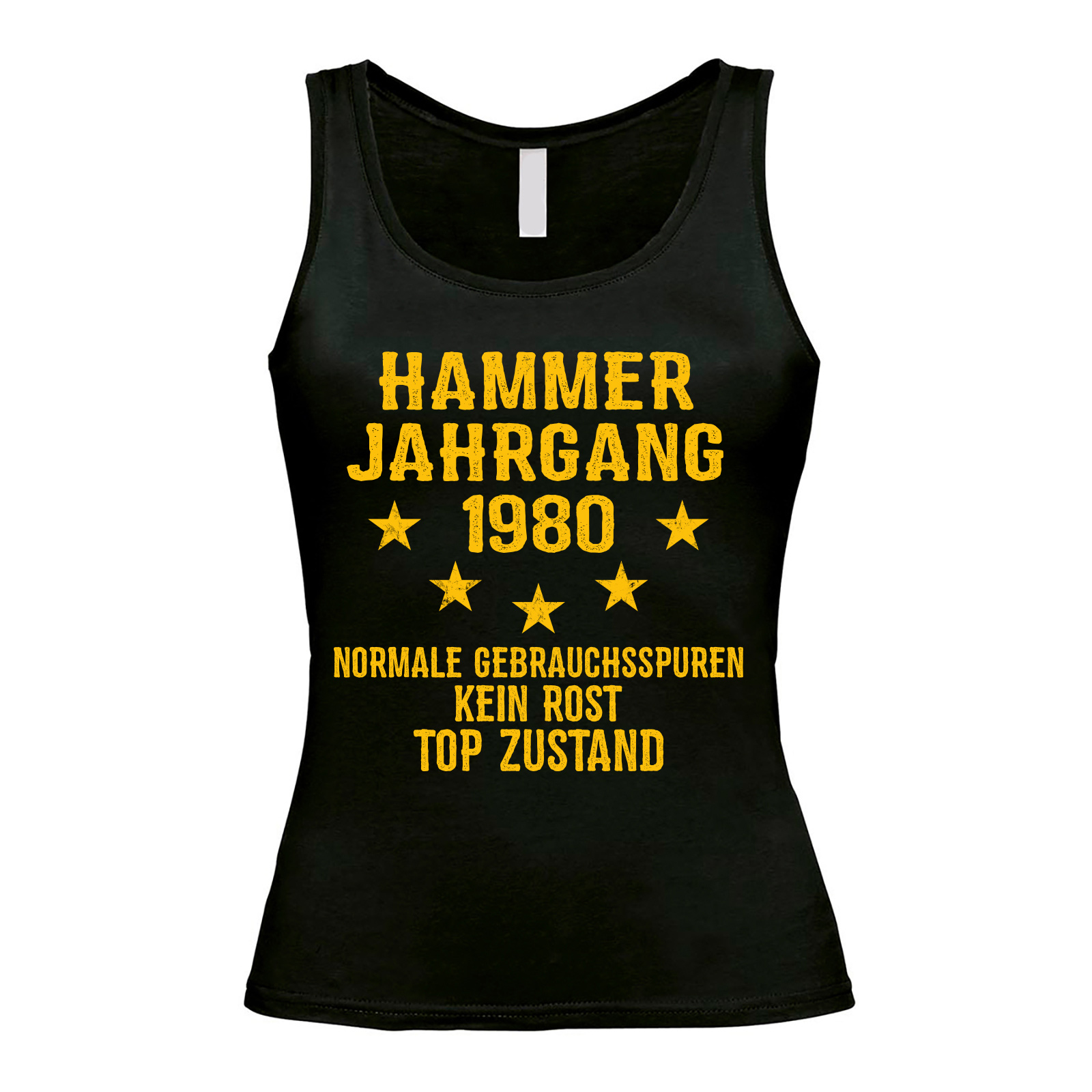 Damen Tank Top Modell Hammer Jahrgang Jahreszahl wählbar  - Onlineshop LieblingsMensch