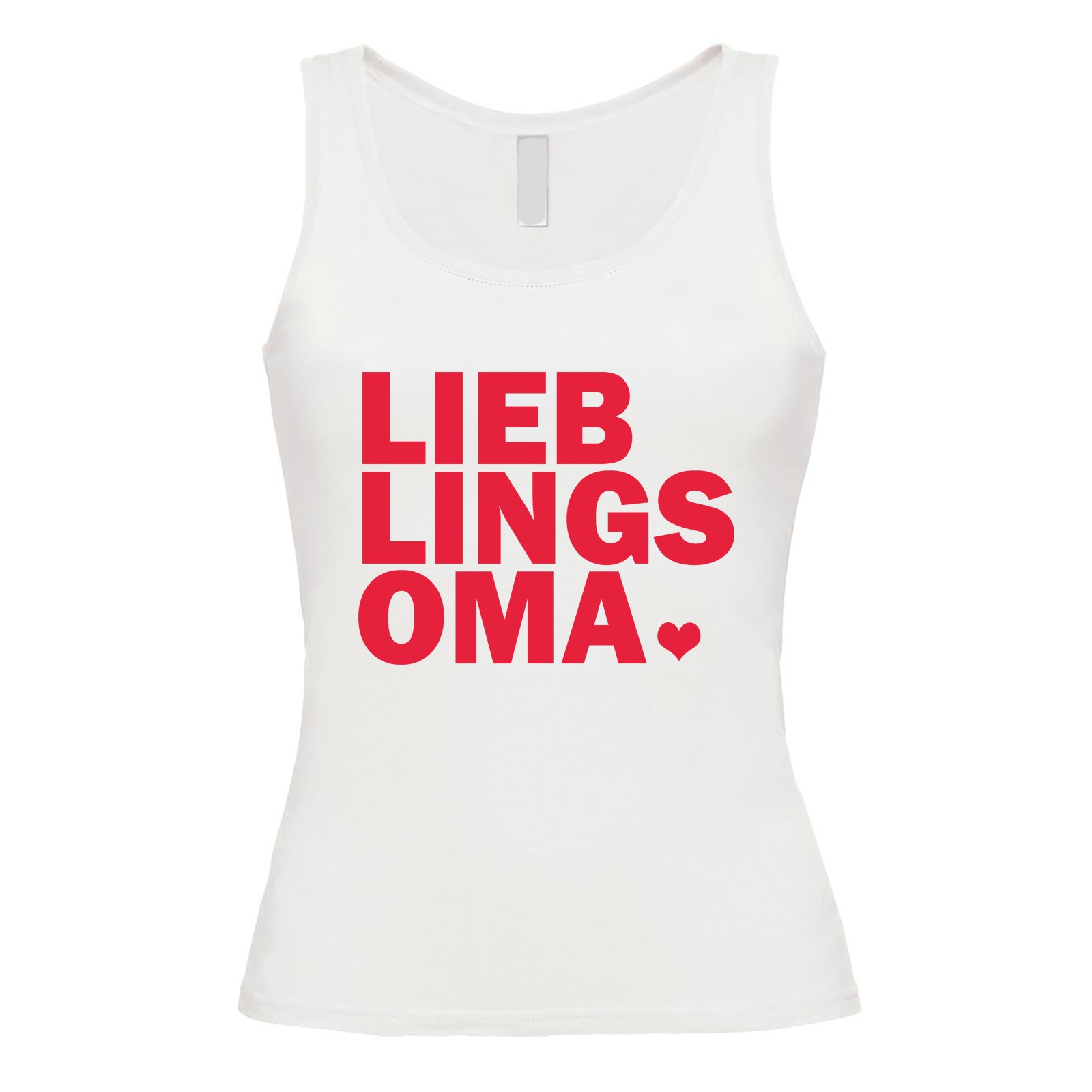 Damen Tank Top Dirndljäger® Modell Lieblingsoma  - Onlineshop LieblingsMensch