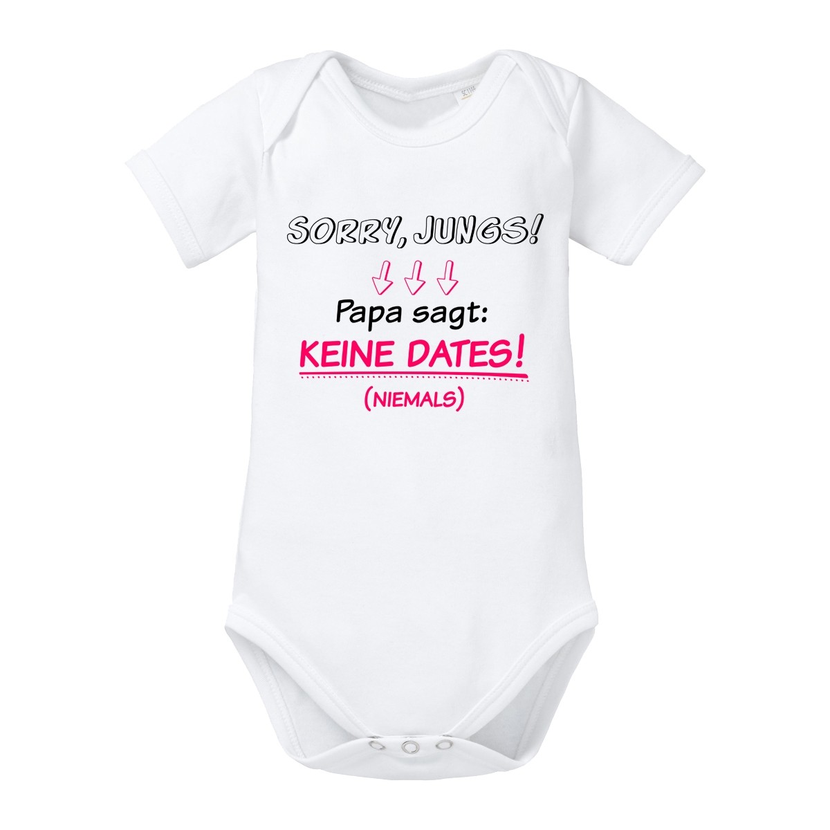 tshirt sorry jungs papa sagt keine dates