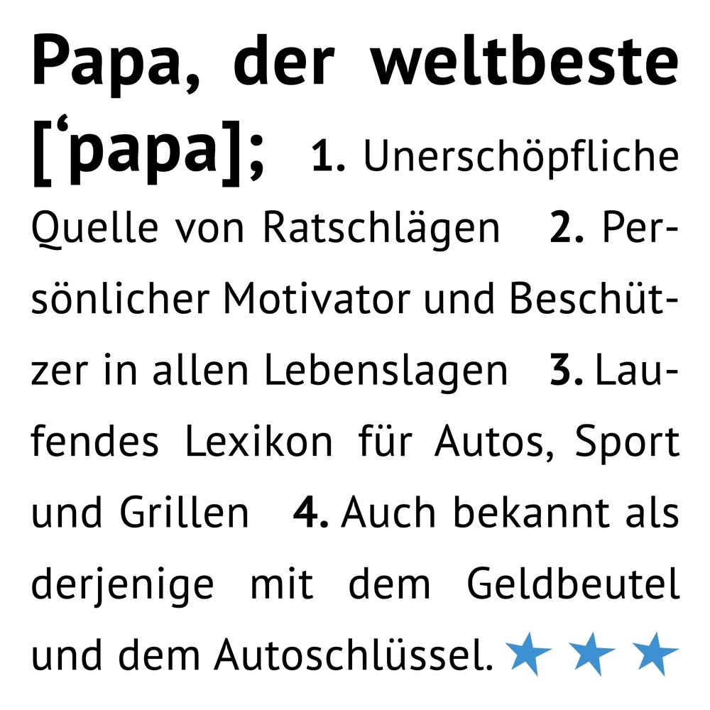 PICSONPAPER Tazza Per Papà In Tedesco – 'So Sieht Der Liebste Und Weltbeste Papa Aus' – 330 Ml, Ceramica, Microonde