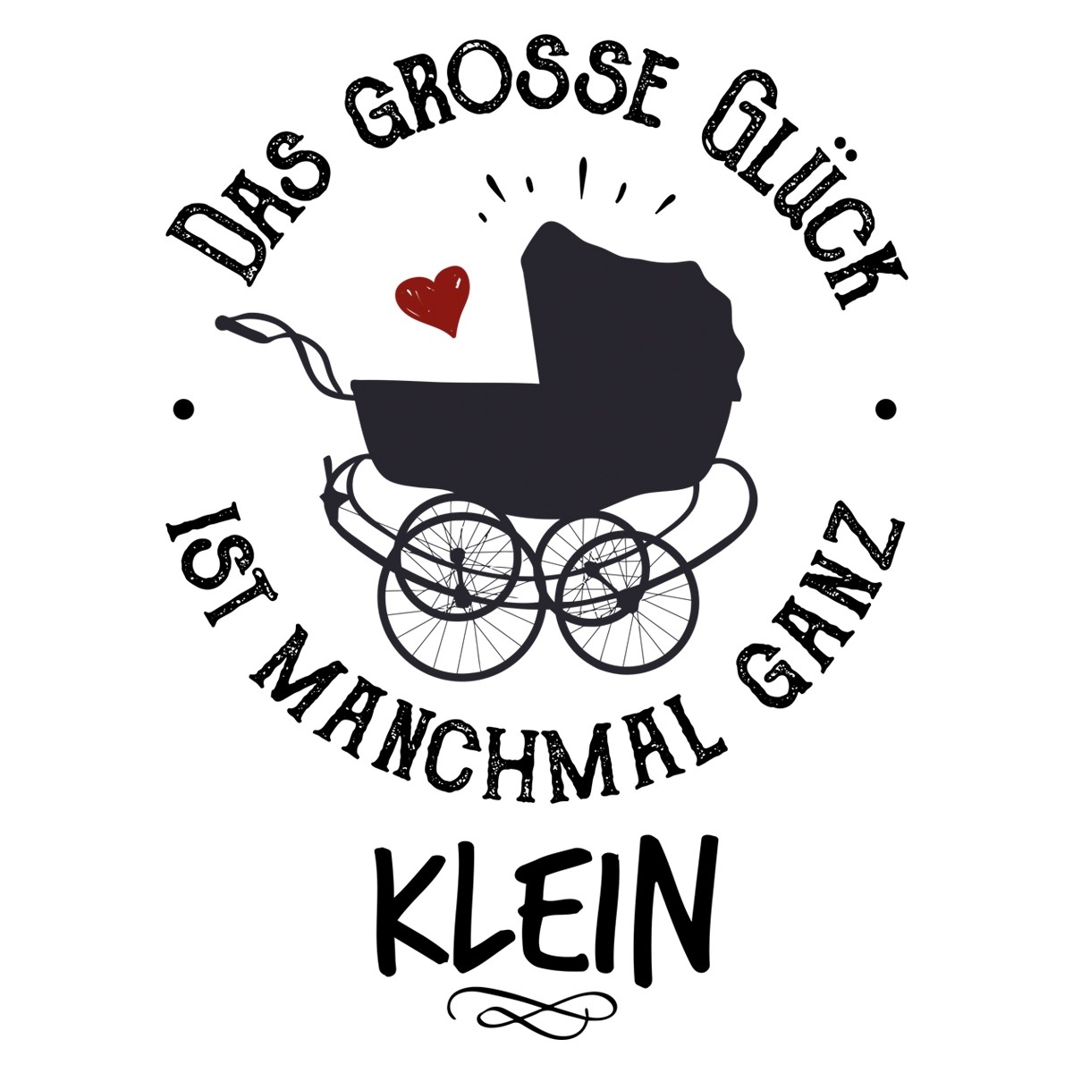 Babybody Modell Das große Glück ist manchmal ganz klein!