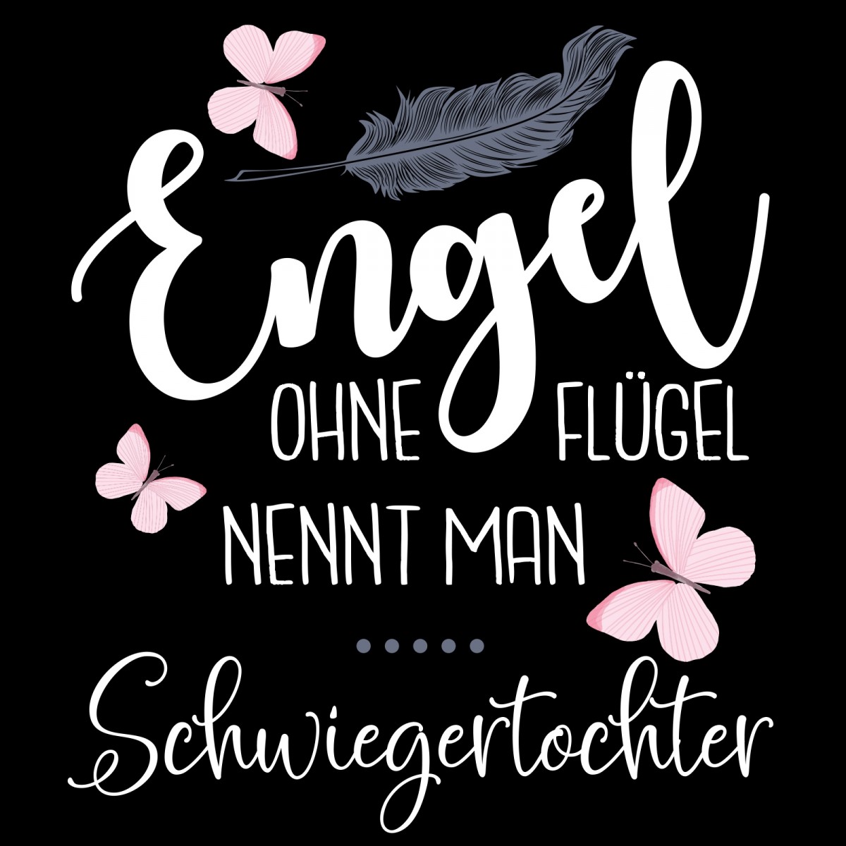 Funshirt oder Tanktop Engel ohne Flügel nennt man Freundin / Kollegin