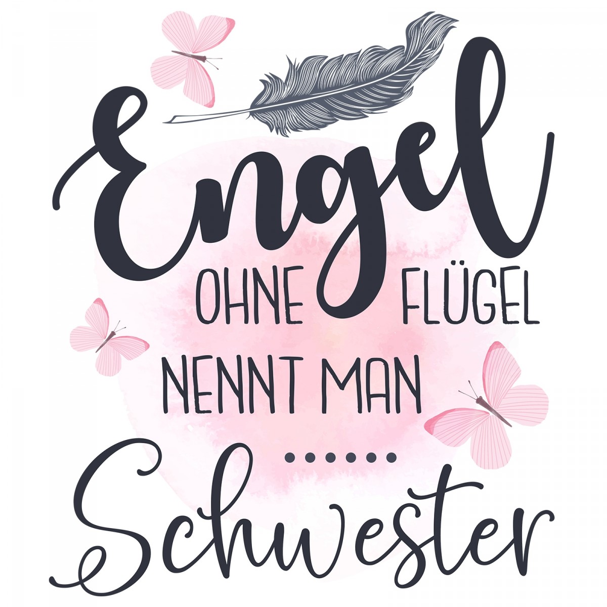 Engel ohne Flügel nennt man Patentante Tante Patin Geschenk Sweatshirt