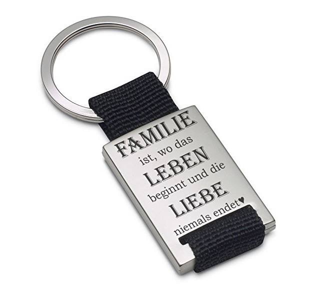  Lieblingsmensch Schlüsselanhänger Modell: Familie ist... 