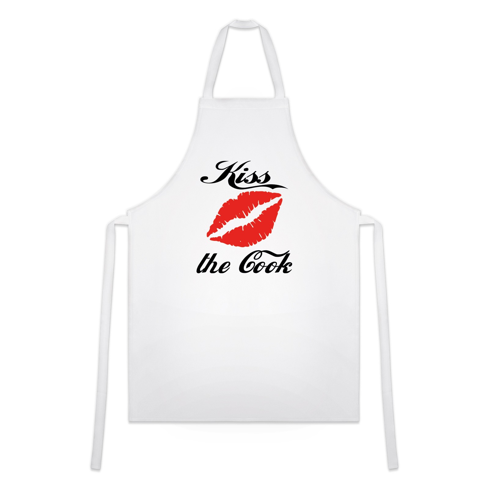 Grillschürze mit Motiv - Modell: Kiss the Cook