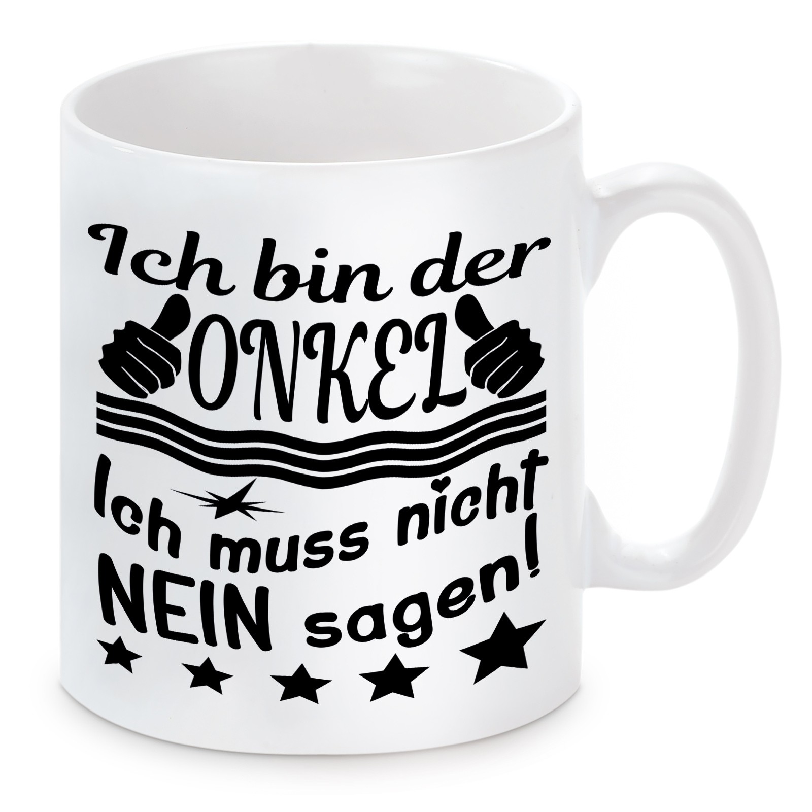 Tasse Modell: Ich bin der Onkel