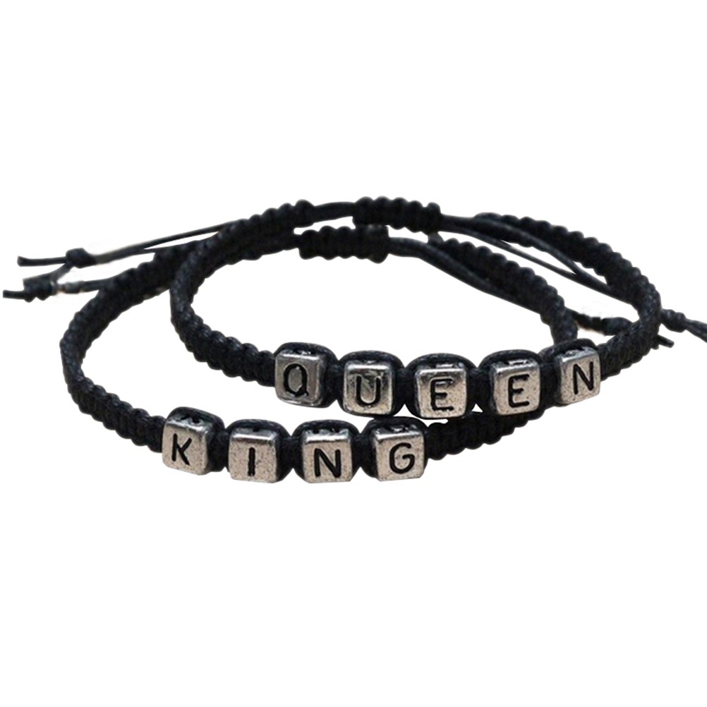 Partnerarmbänder King & Queen