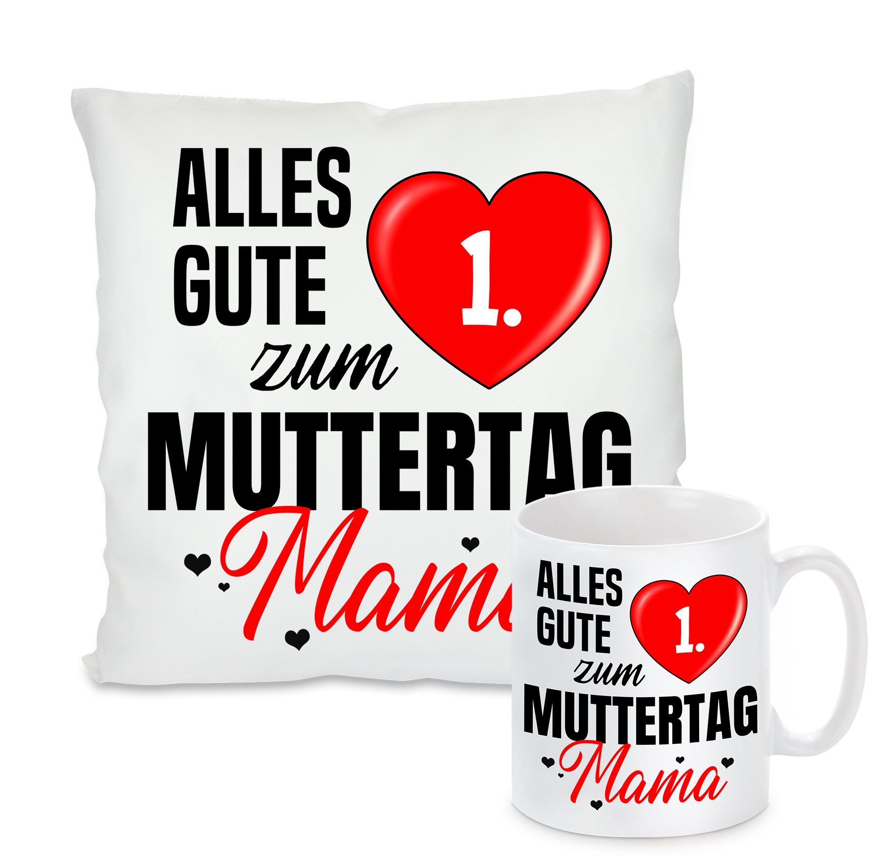 Kissen oder Tasse: Alles gute zum "Wunschzahl" Muttertag Mama