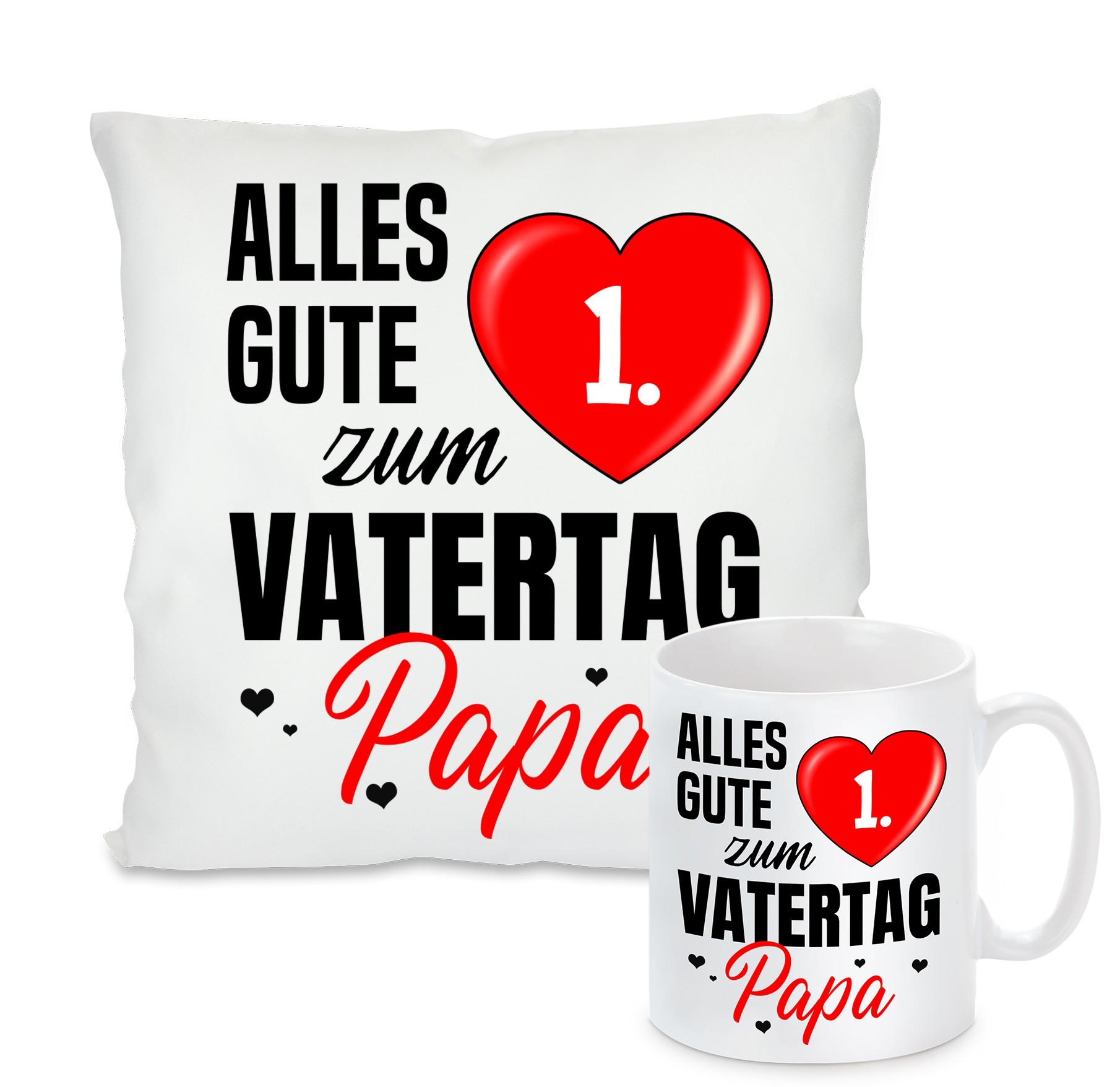 Kissen oder Tasse: Alles gute zum "Wunschzahl" Vatertag Papa