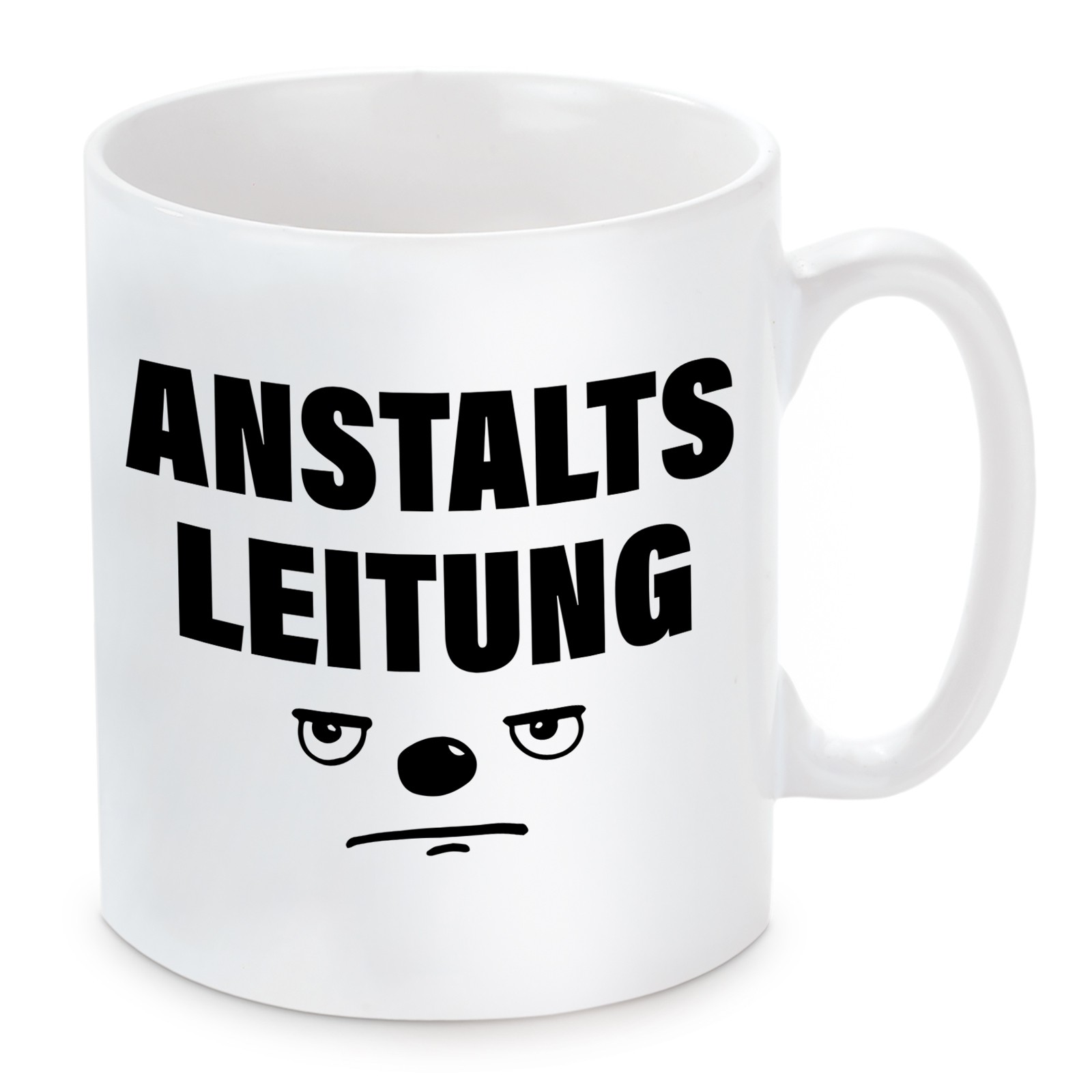 Tasse: Anstaltsleitung.