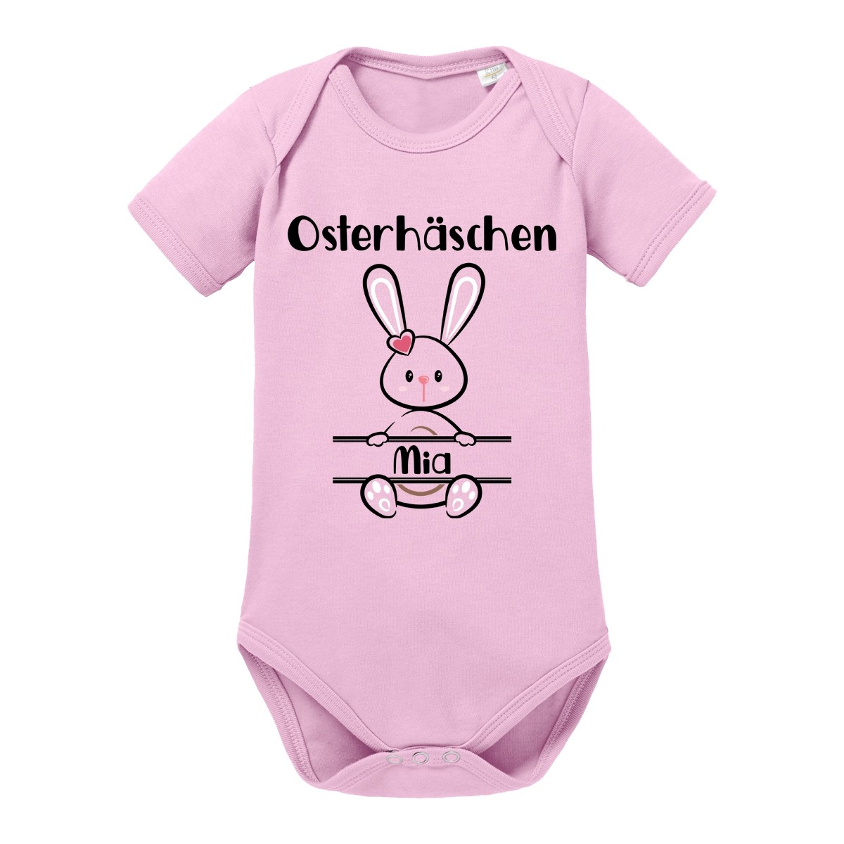 Babybody: Osterhäschen (Mädels, personalisierbar)