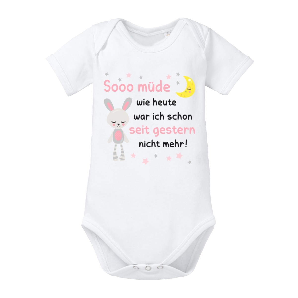 Babybody - Modell: So müde wie heute...