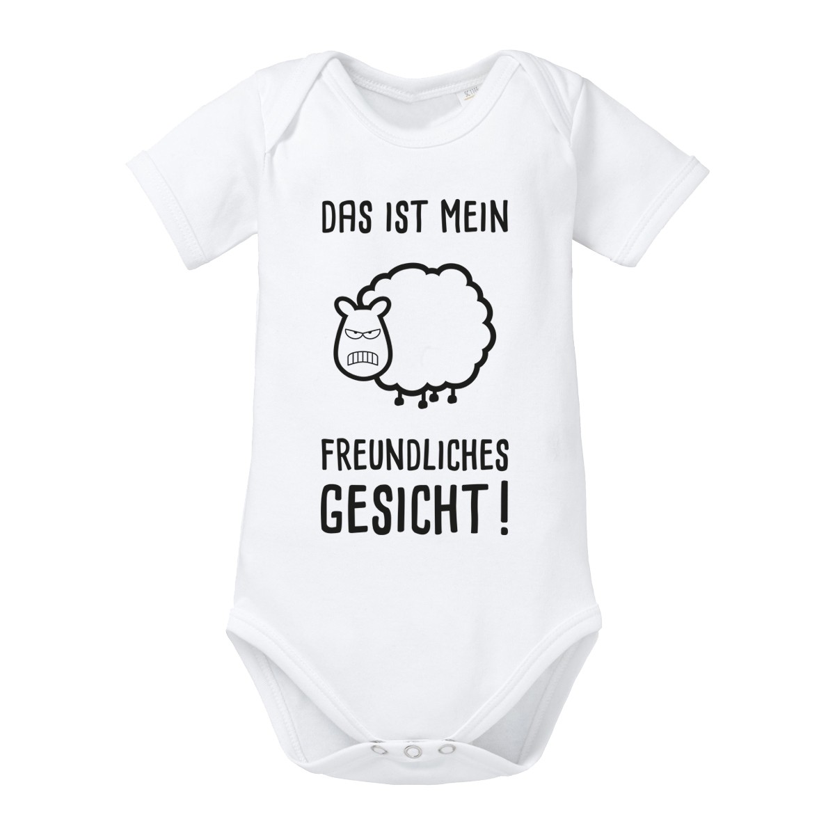 Babybody Modell: mein freundliches Gesicht