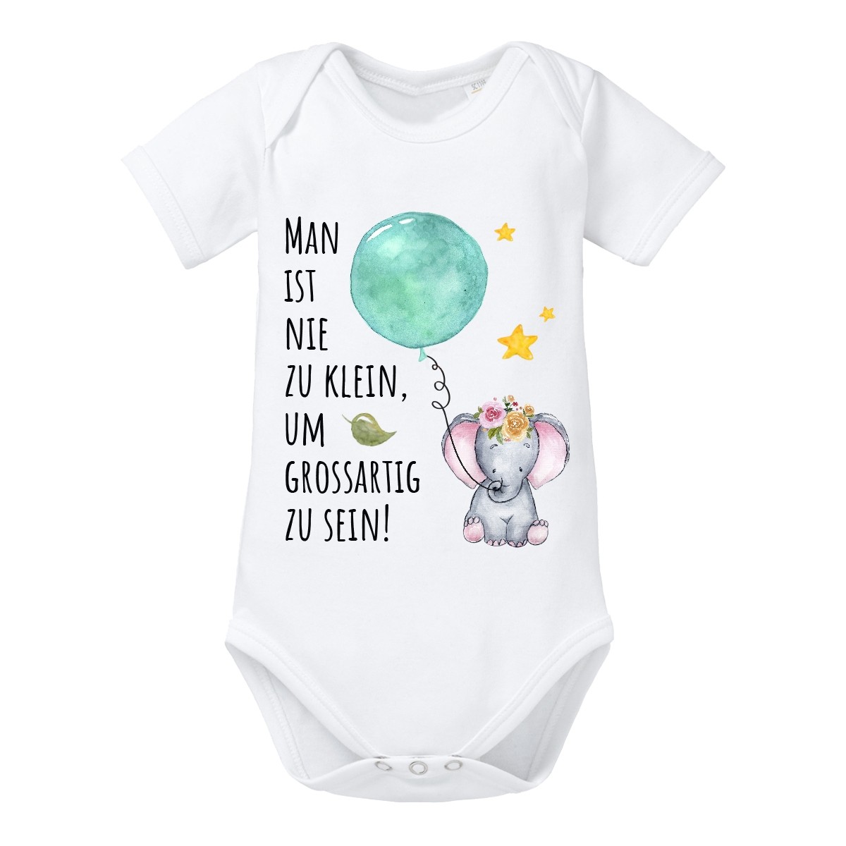 Babybody Modell Man Ist Nie Zu Klein Madchen
