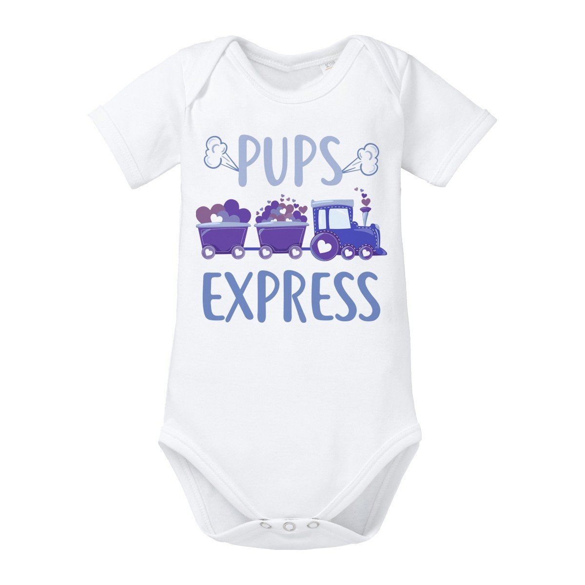Babybody: Pups-Express (blau)