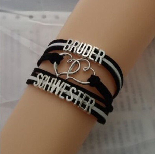 Armband - Bruder / Schwester 