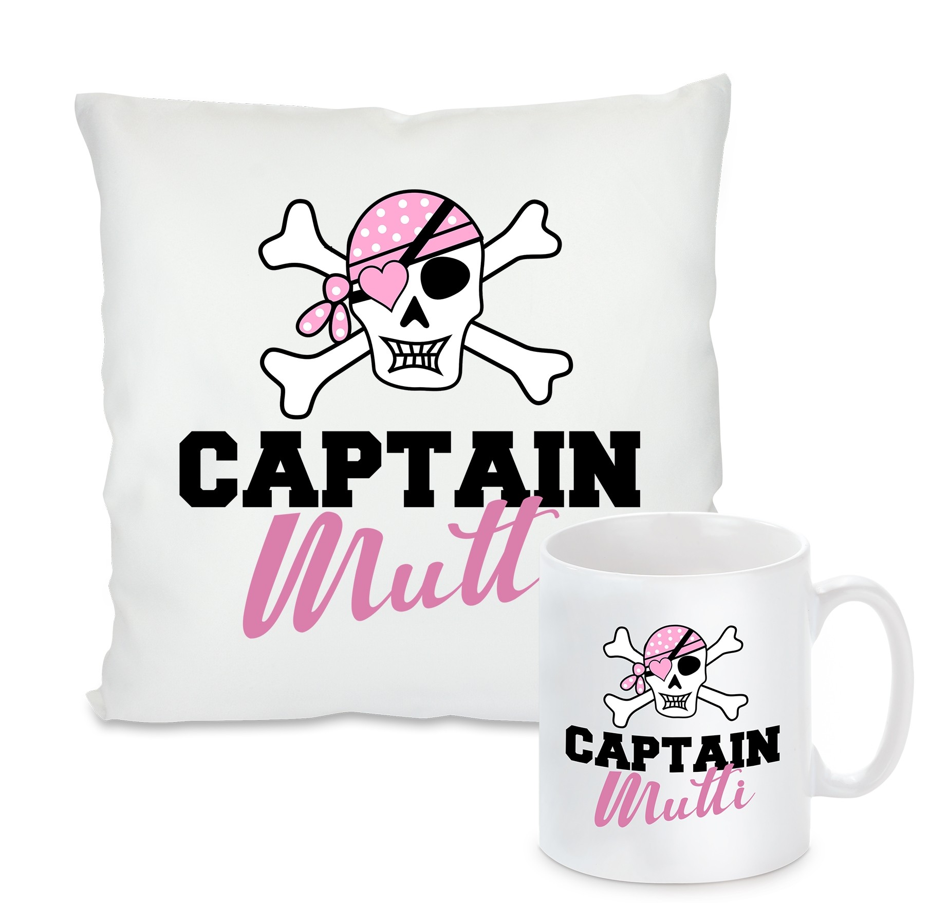 Kissen oder Tasse: Captain Mutti