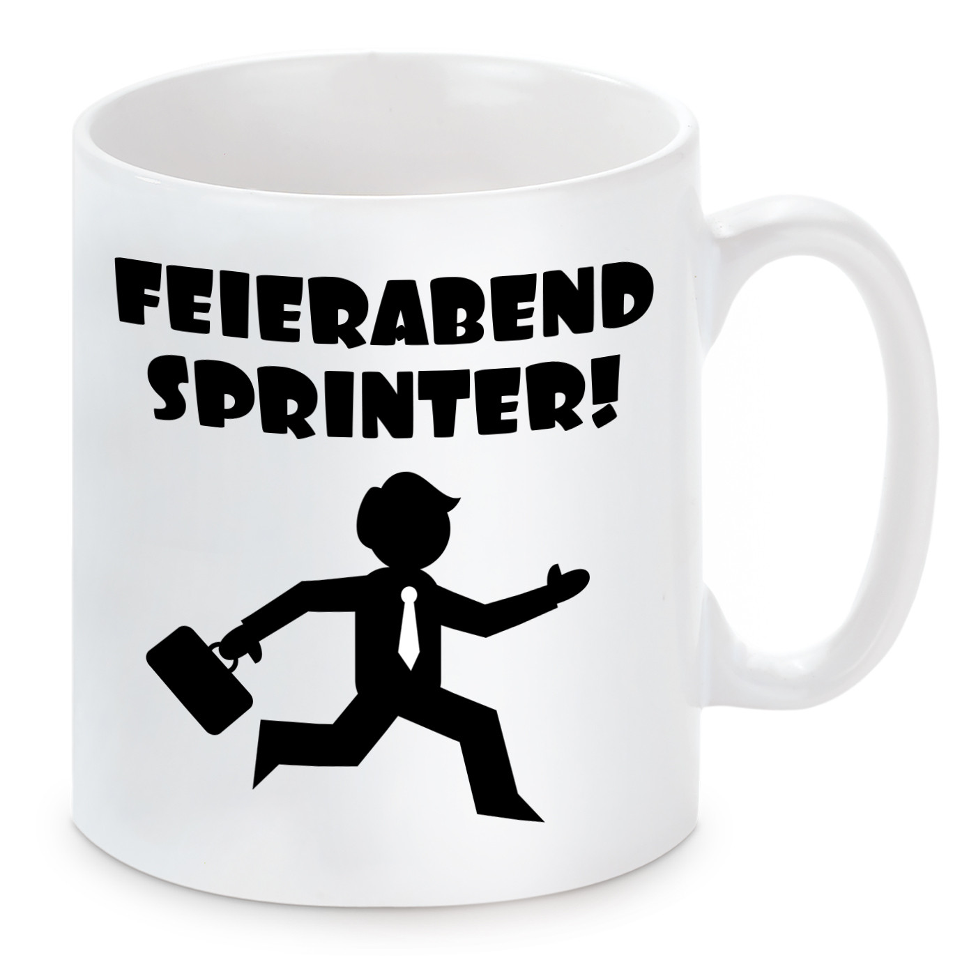 Tasse mit Motiv - Feierabend Sprinter 