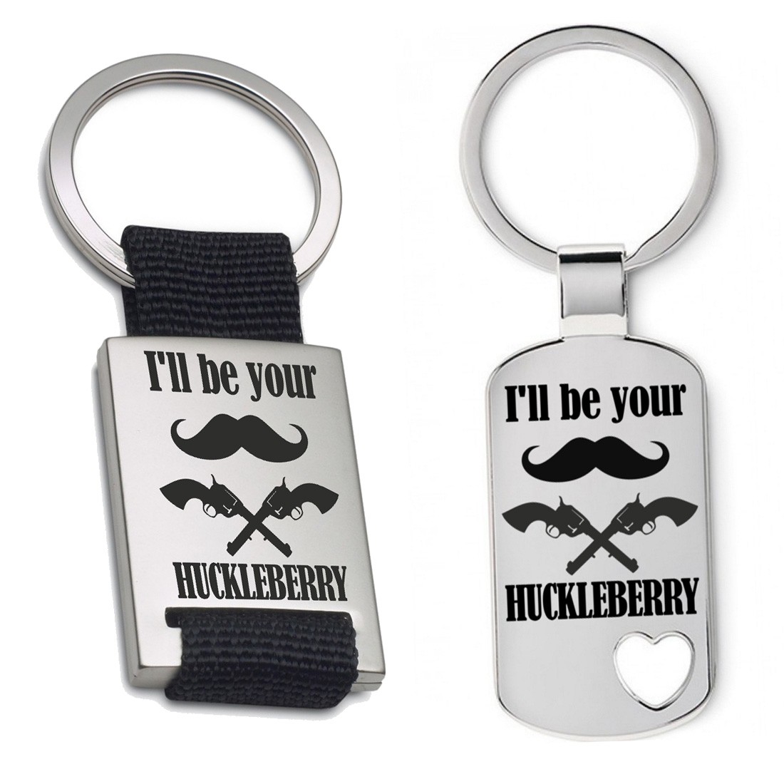 Schlüsselanhänger: Ill be your Huckleberry