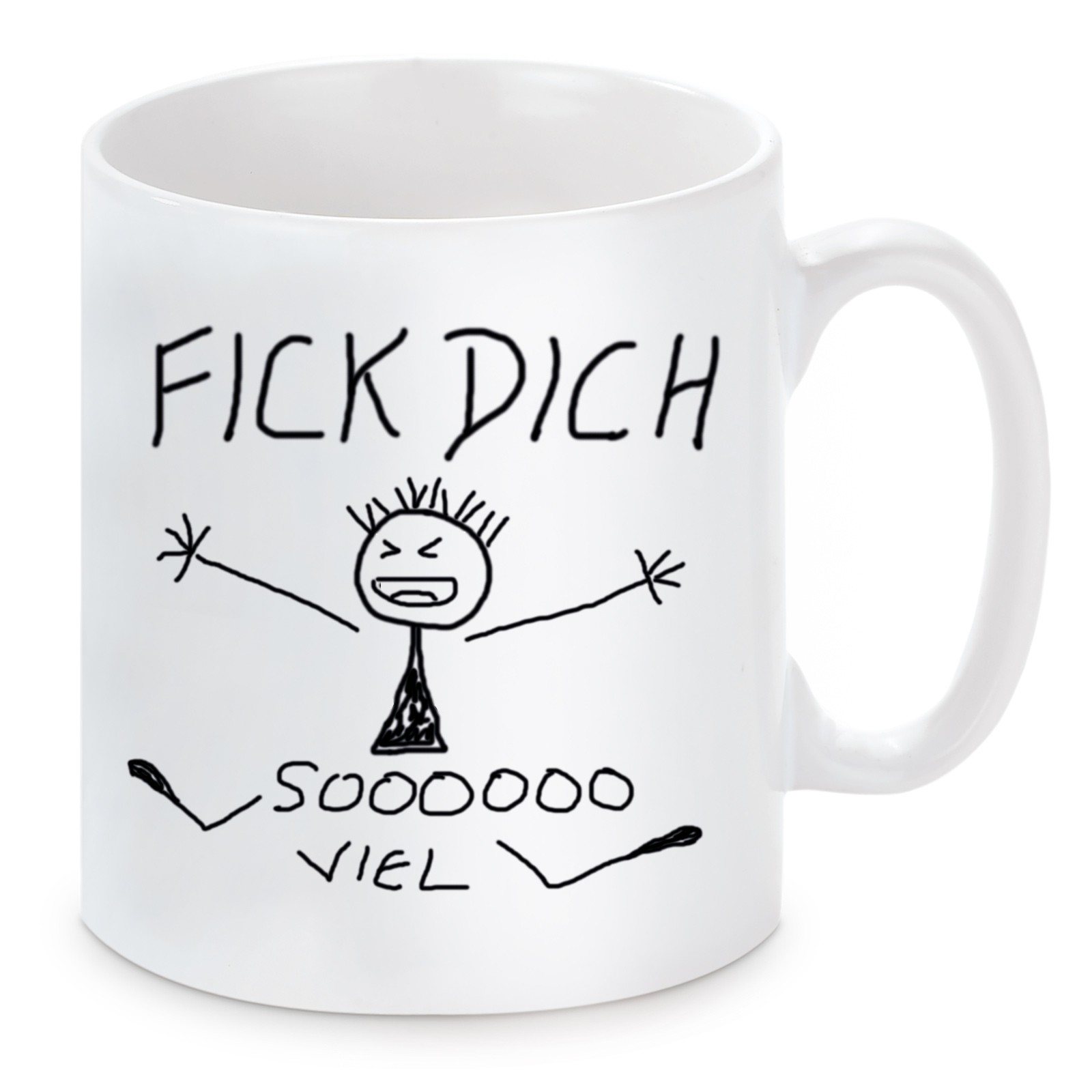 Tasse Modell: Fick Dich soooooo viel