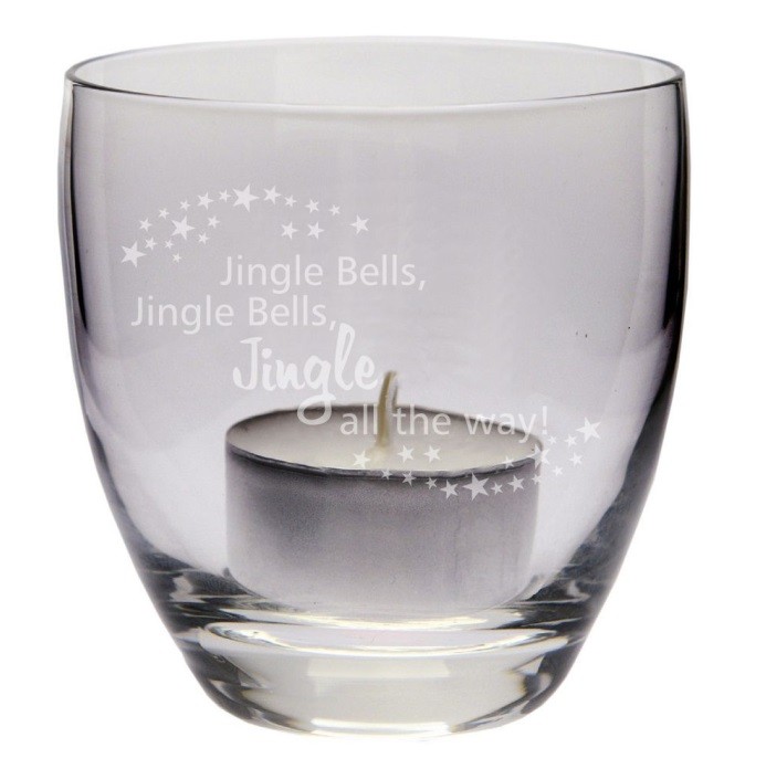 Teelicht "Jingle Bells" 