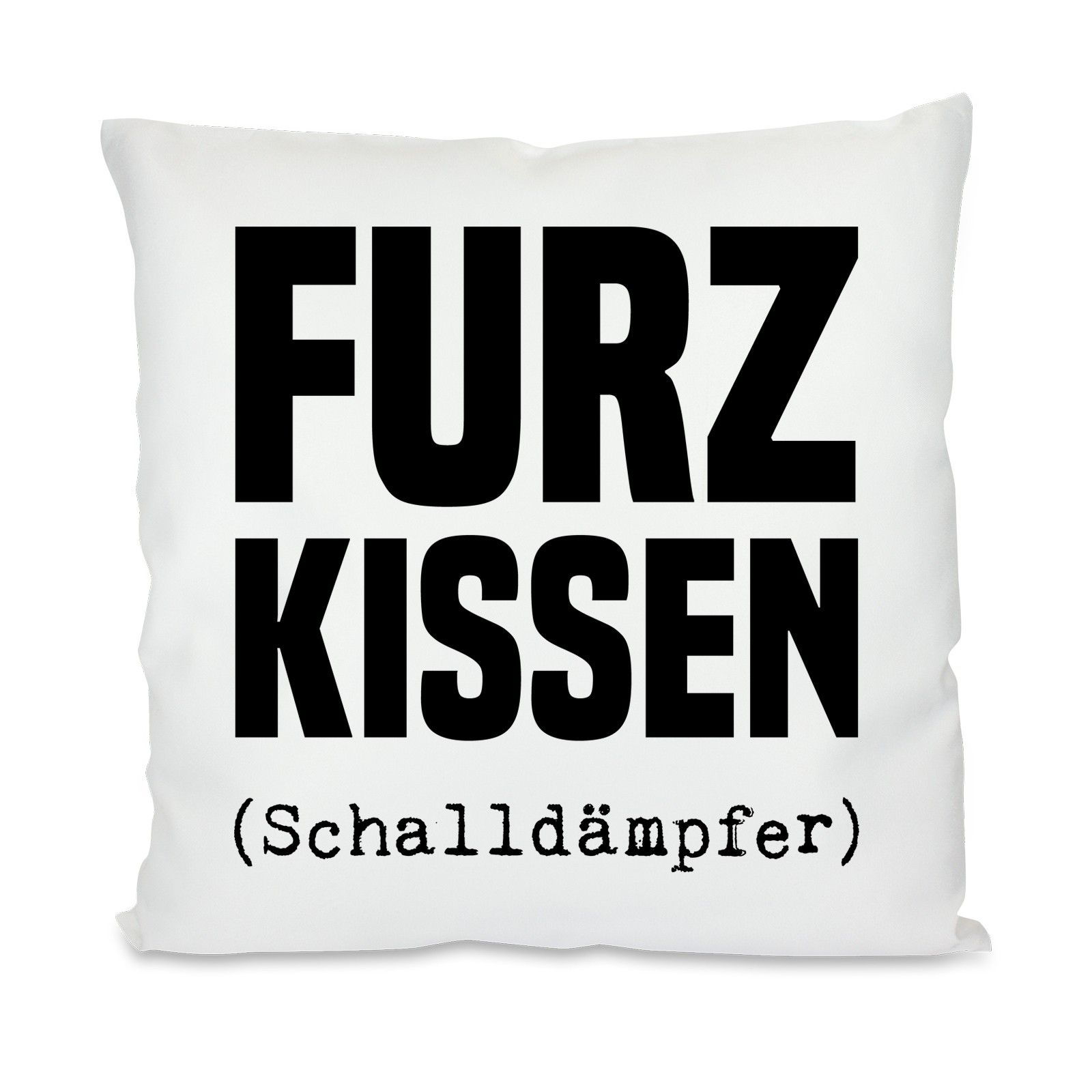 Kissen mit Motiv - Furzkissen