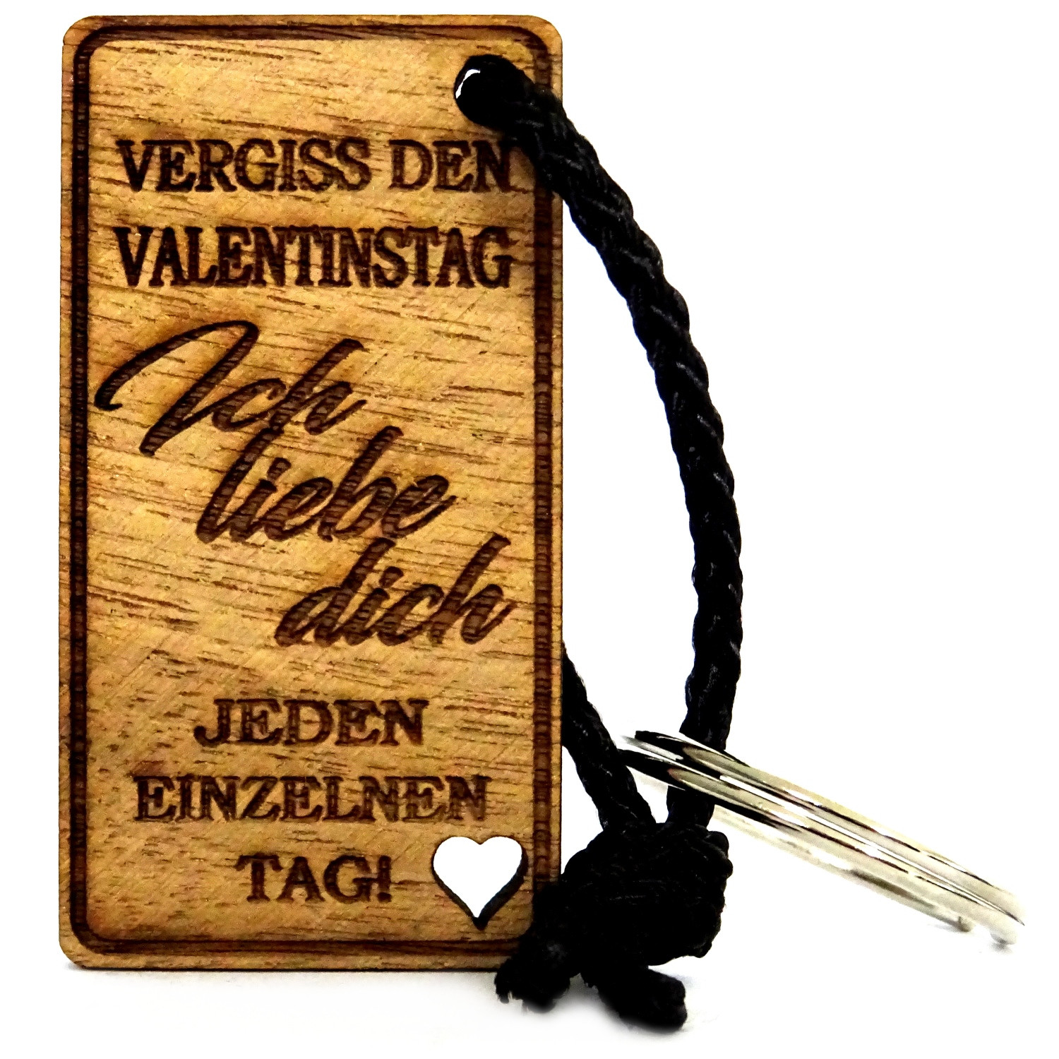 Vergiss den Valentinstag - Schlüsselanhänger