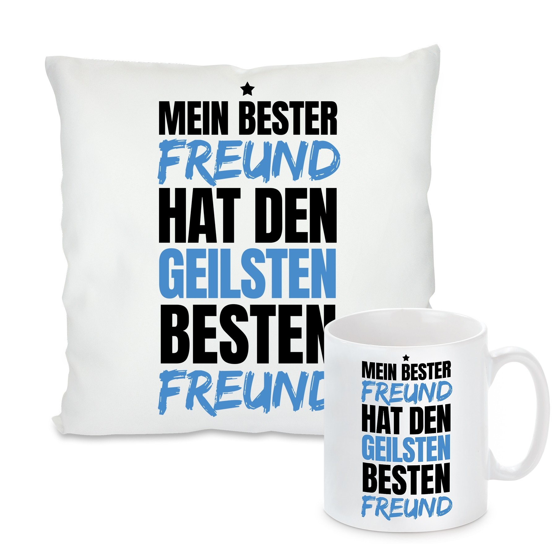 Kissen oder Tasse: Mein bester Freund