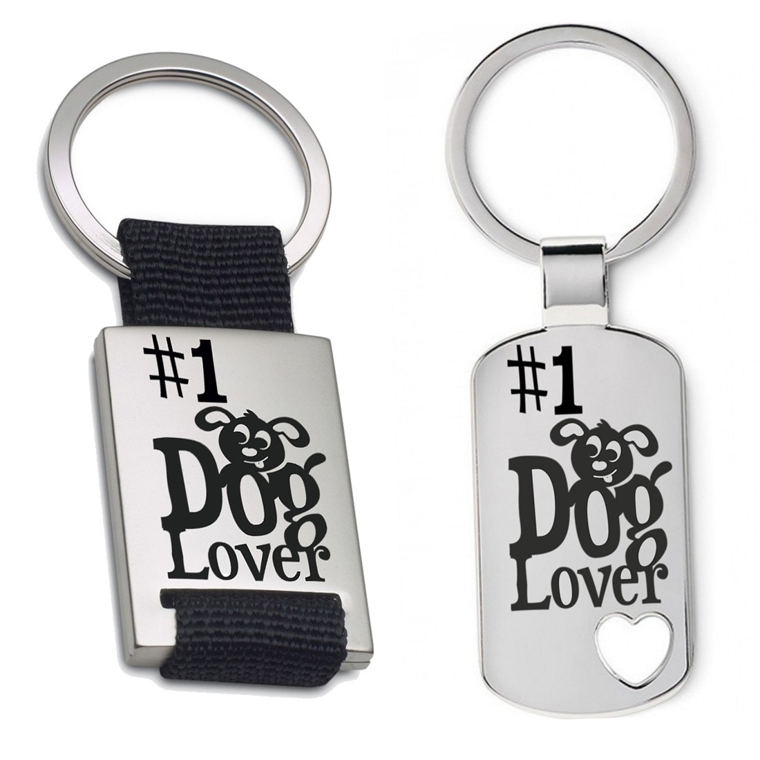 Schlüsselanhänger: #1 Dog lover