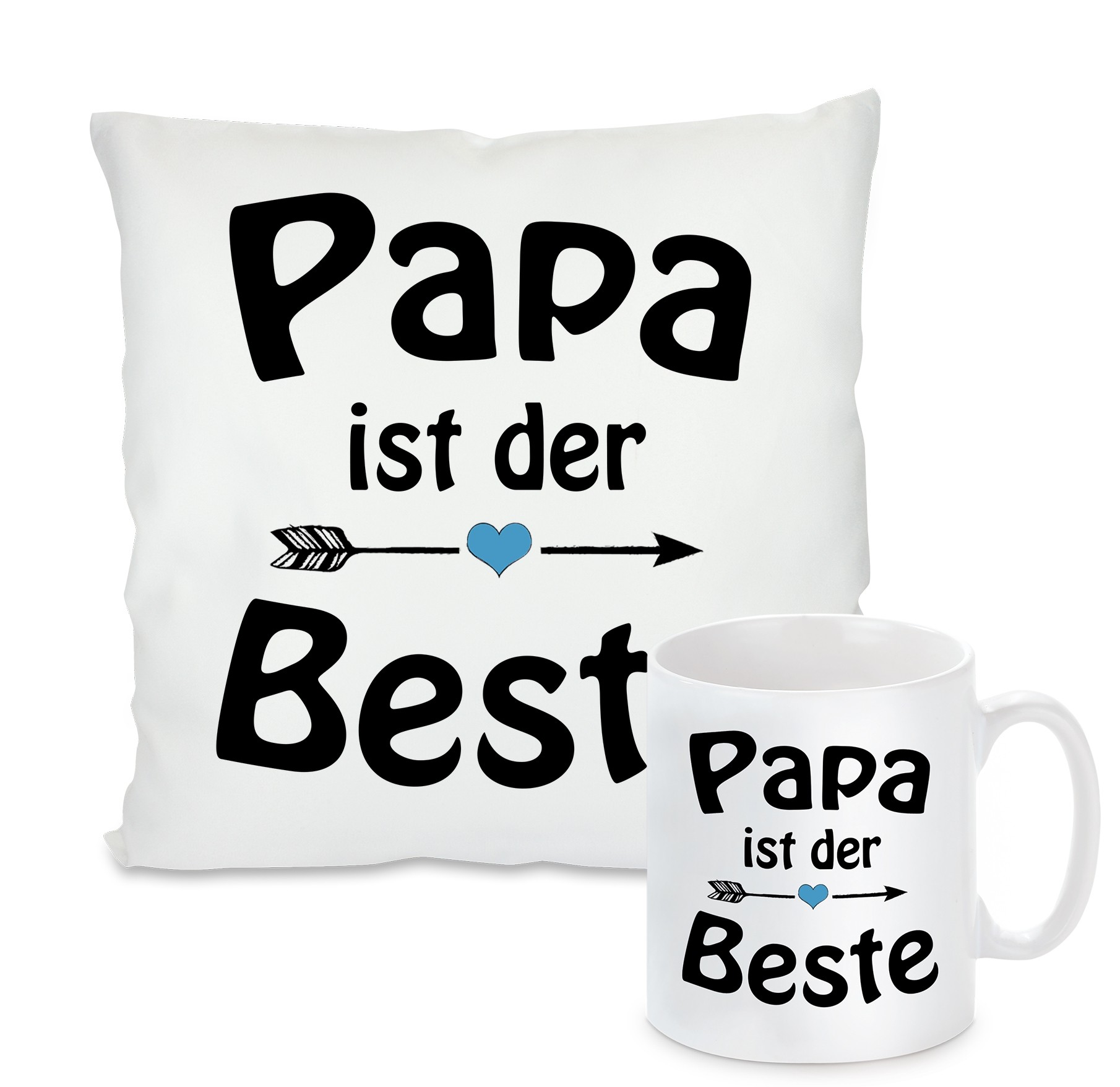 Kissen oder Tasse: Papa ist der Beste