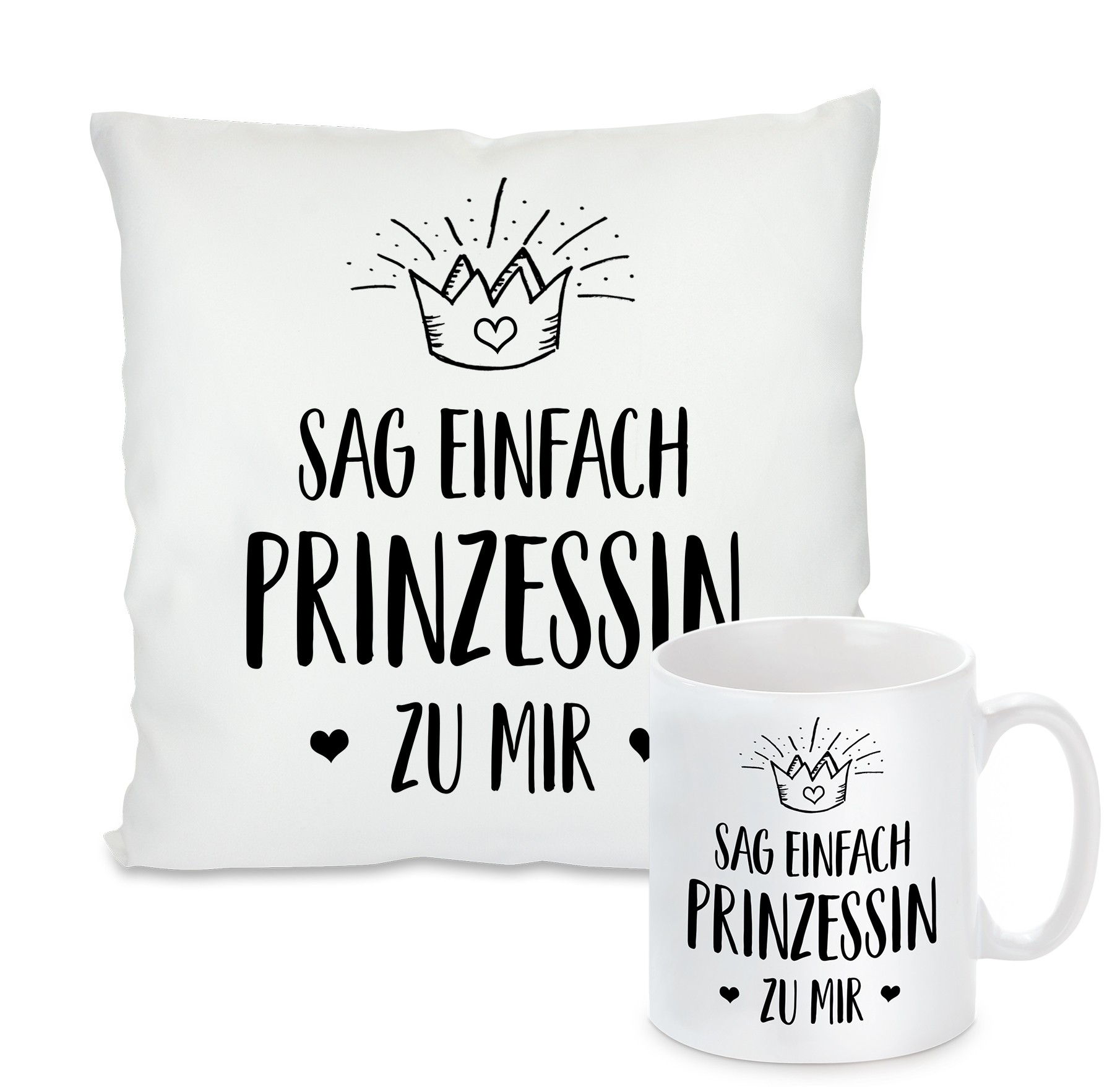 Kissen oder Tasse: Sag einfach Prinzessin zu mir