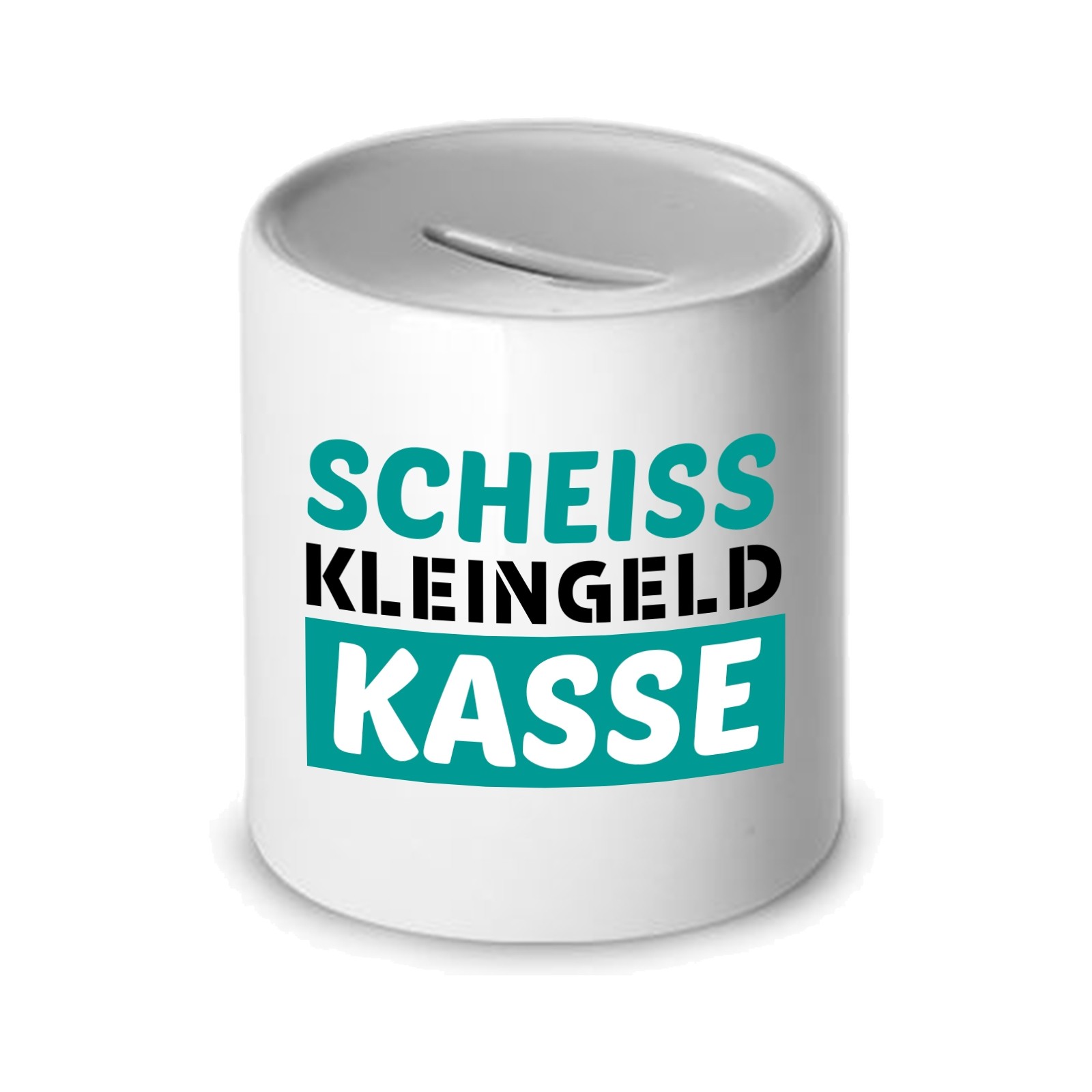 Spardose - Scheiss Kleingeld Kasse