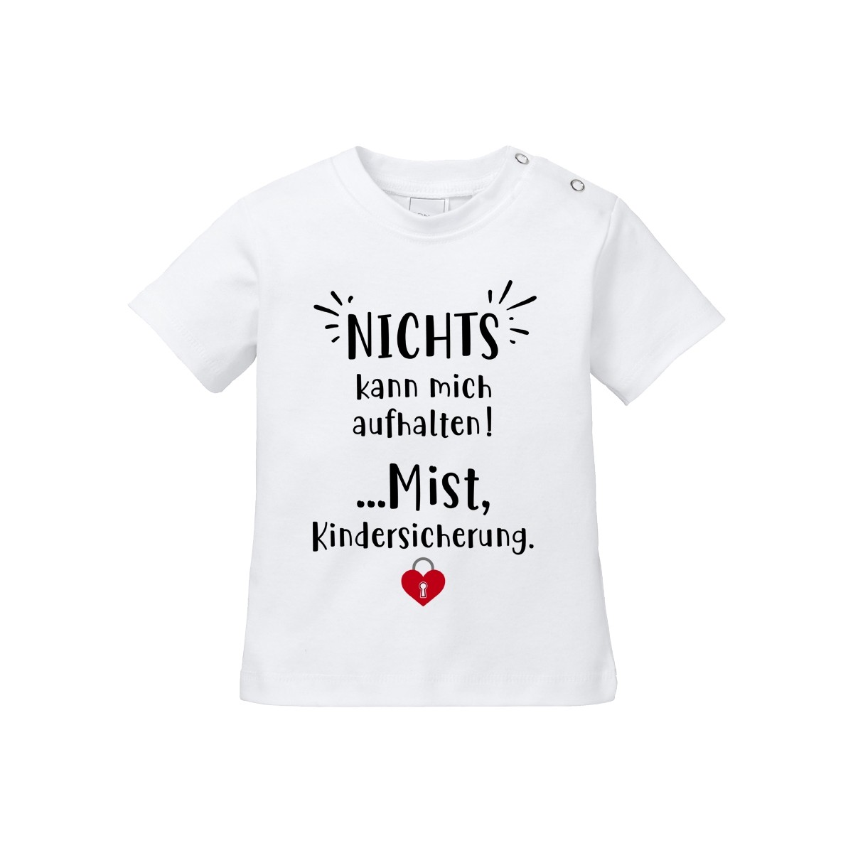 Babyshirt - Modell: Nichts kann mich aufhalten