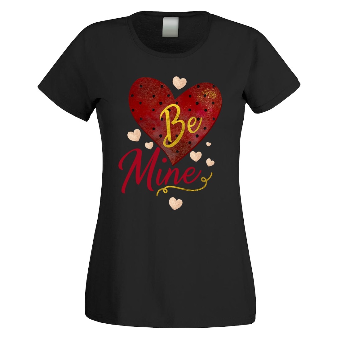 Funshirt weiß oder schwarz, als Tanktop oder Shirt - Be Mine.