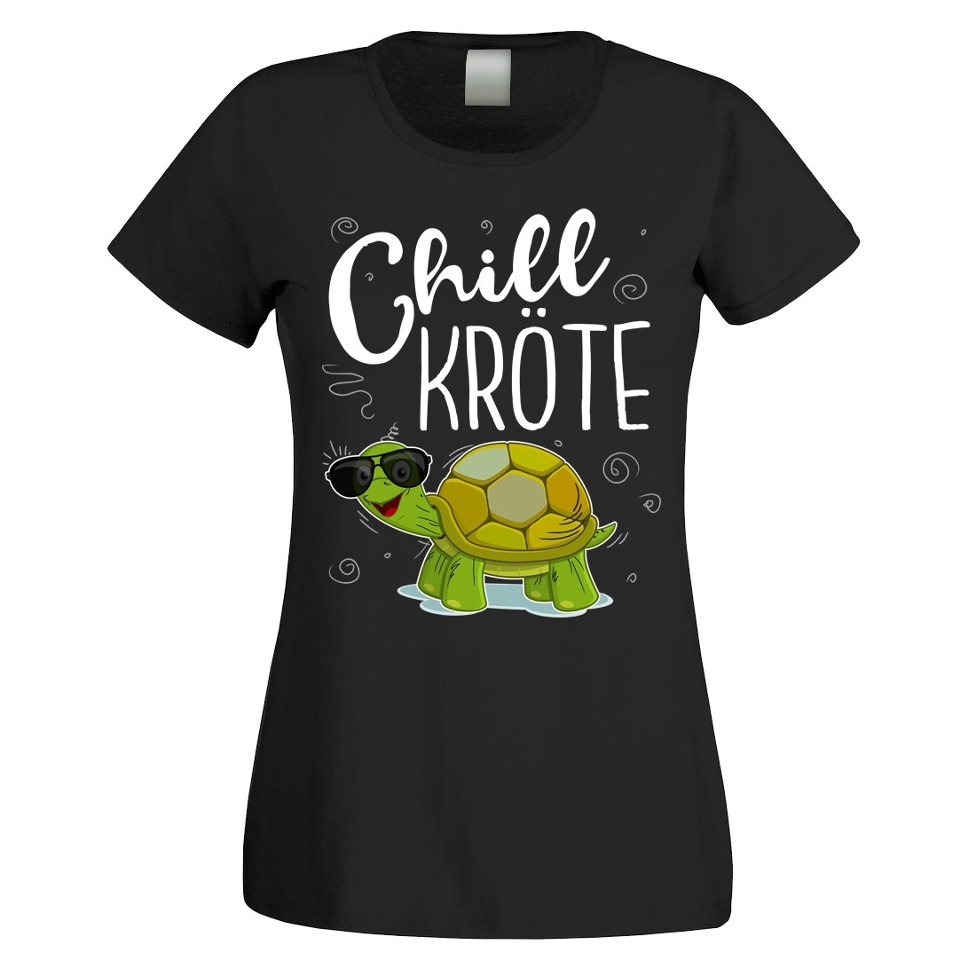 Funshirt oder Tanktop: Chillkröte.