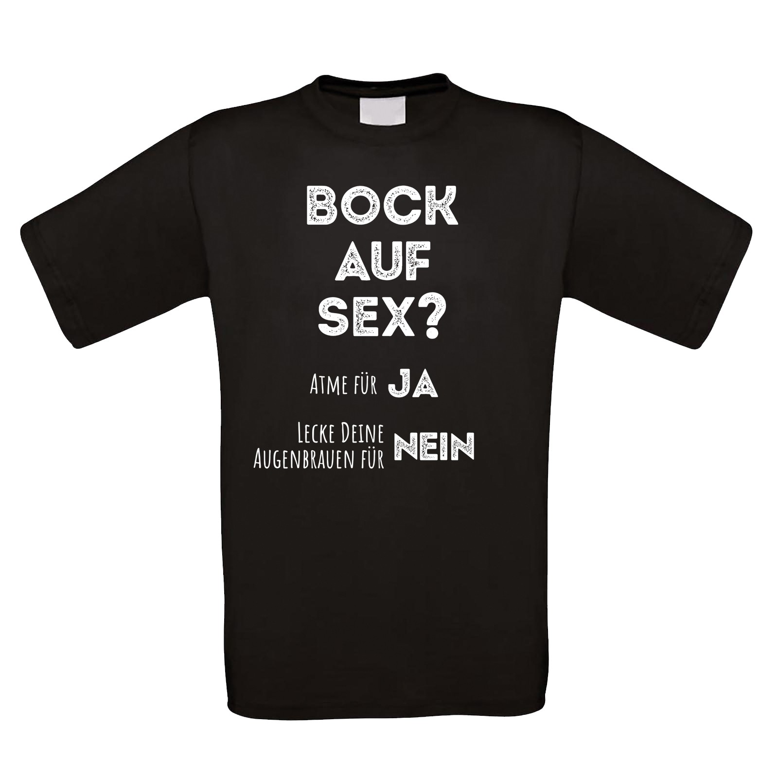 Funshirt oder Tanktop: Bock auf SEX?