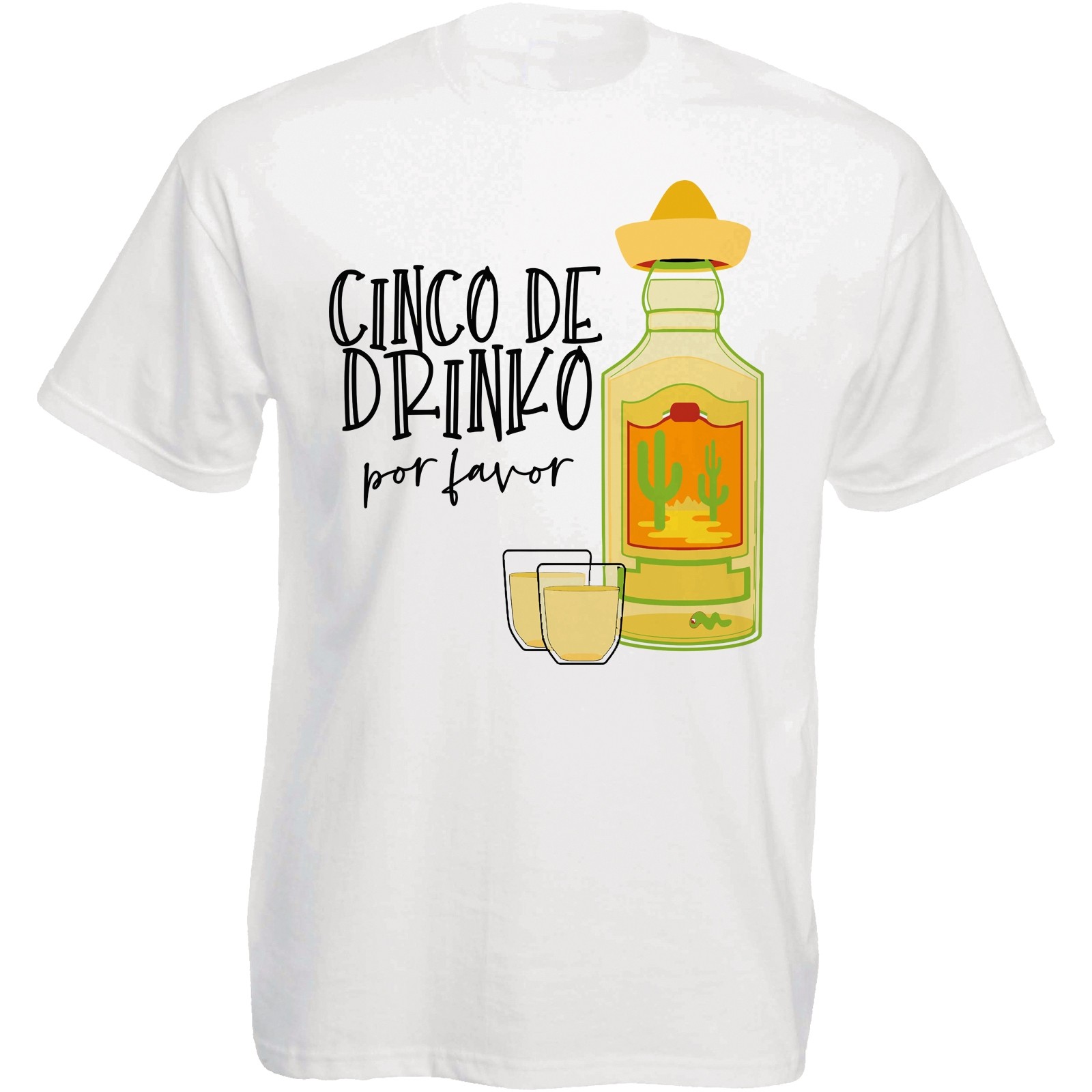 Funshirt oder Tanktop: Cinco De Drinko
