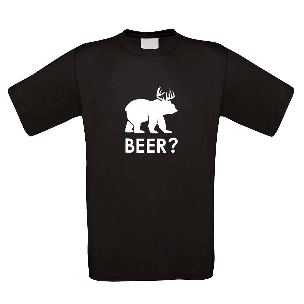 Funshirt weiß oder schwarz - Beer?