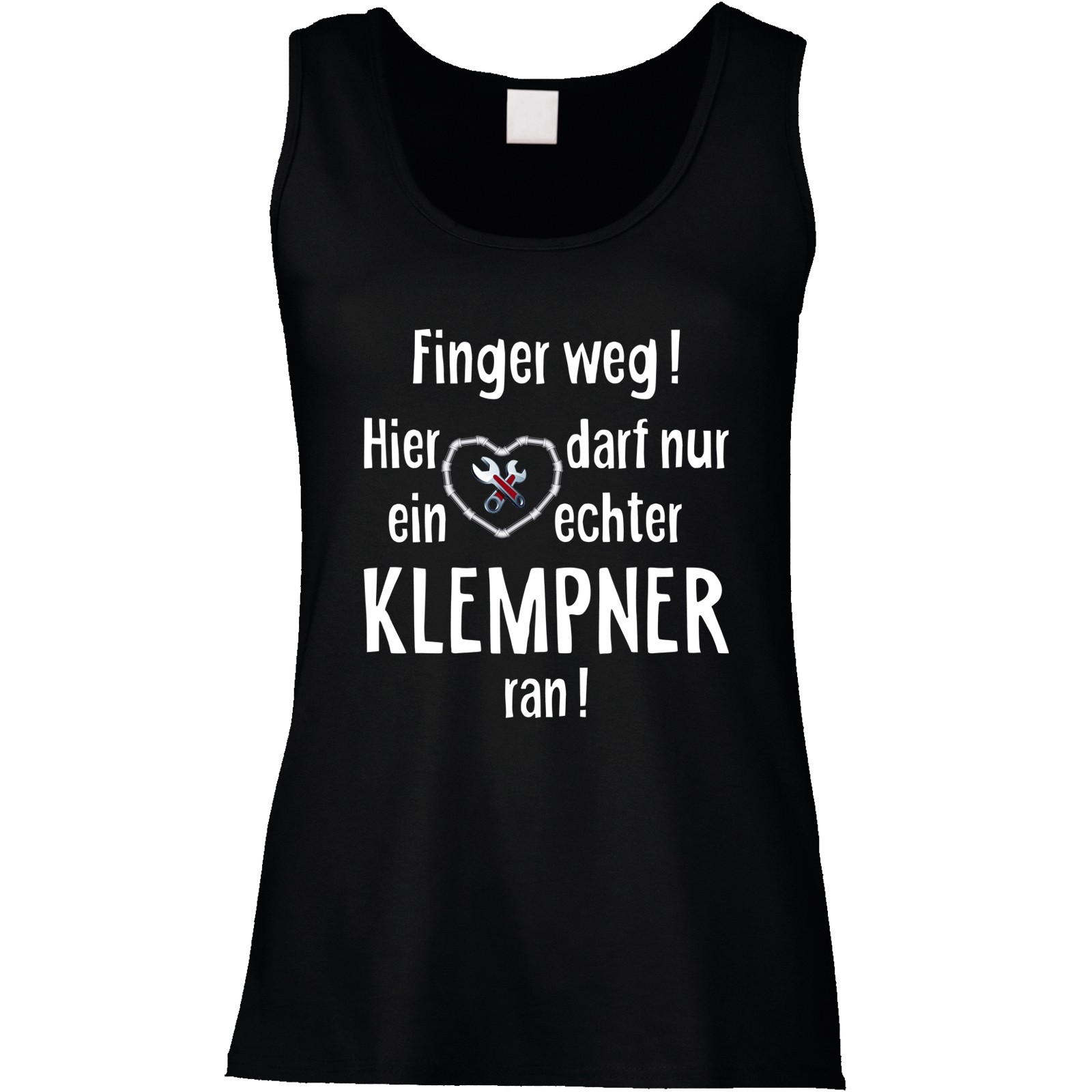 Funshirt oder Tanktop: Finger weg! (Klempner)