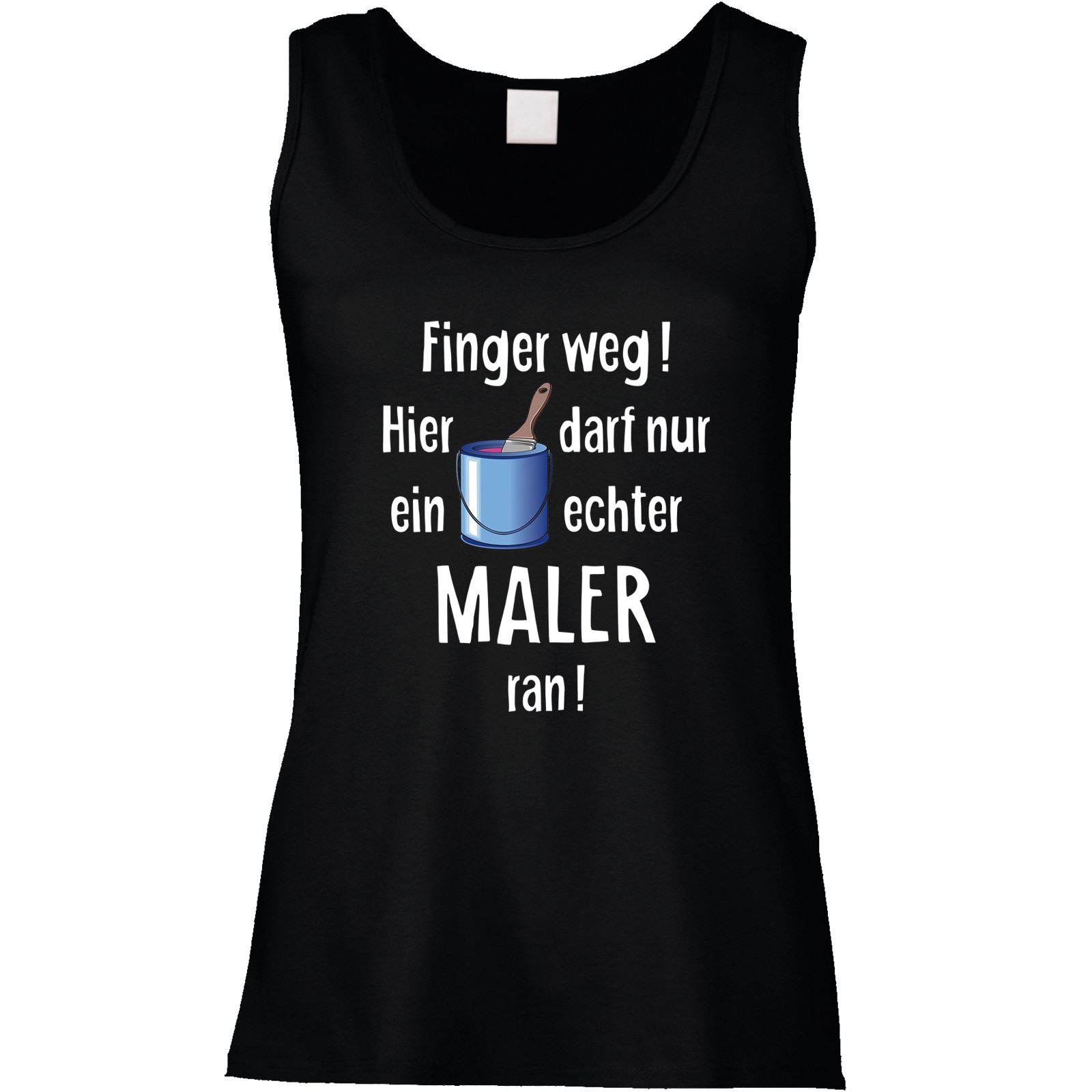 Funshirt oder Tanktop: Finger weg! (Maler)