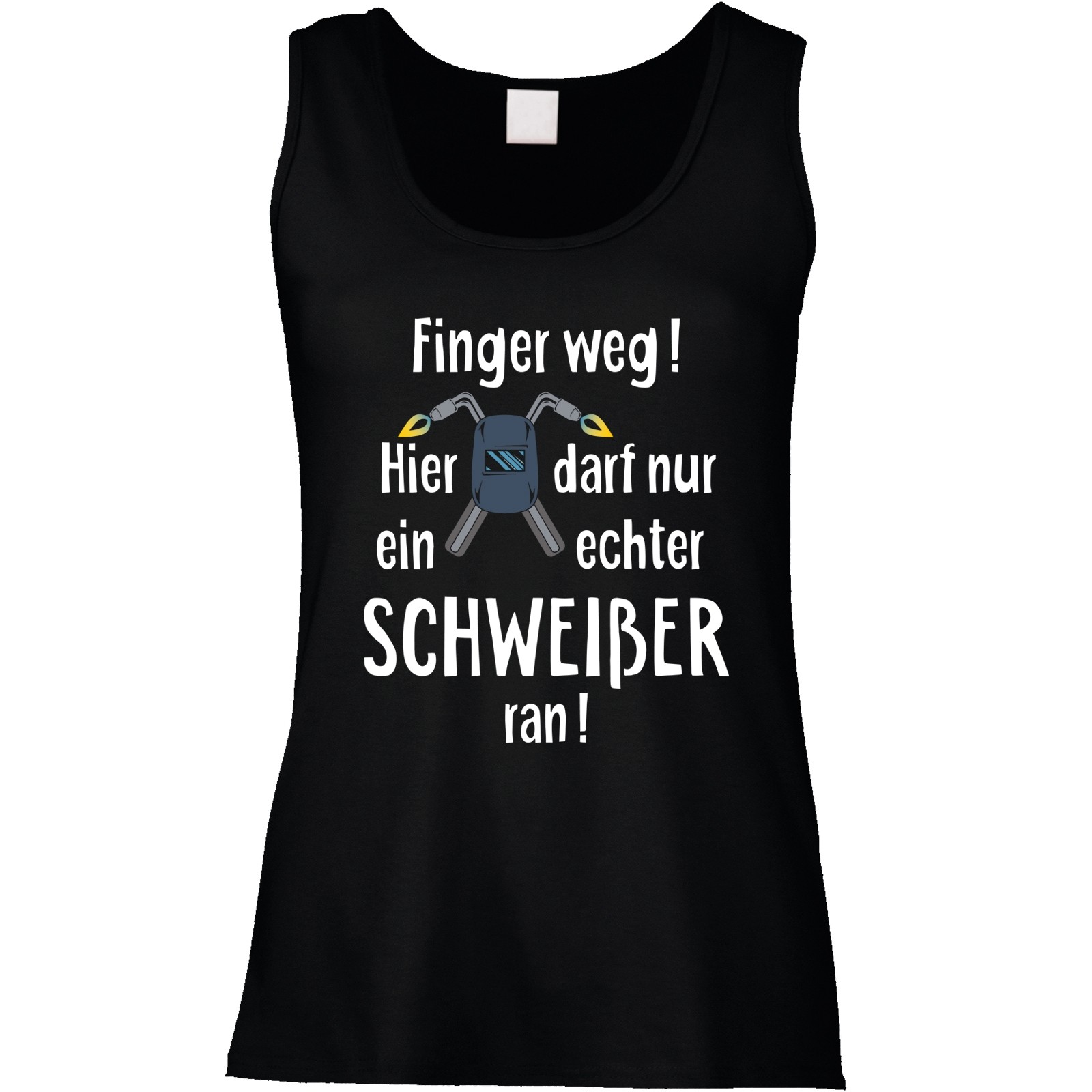 Funshirt oder Tanktop: Finger weg! (Schweißer)