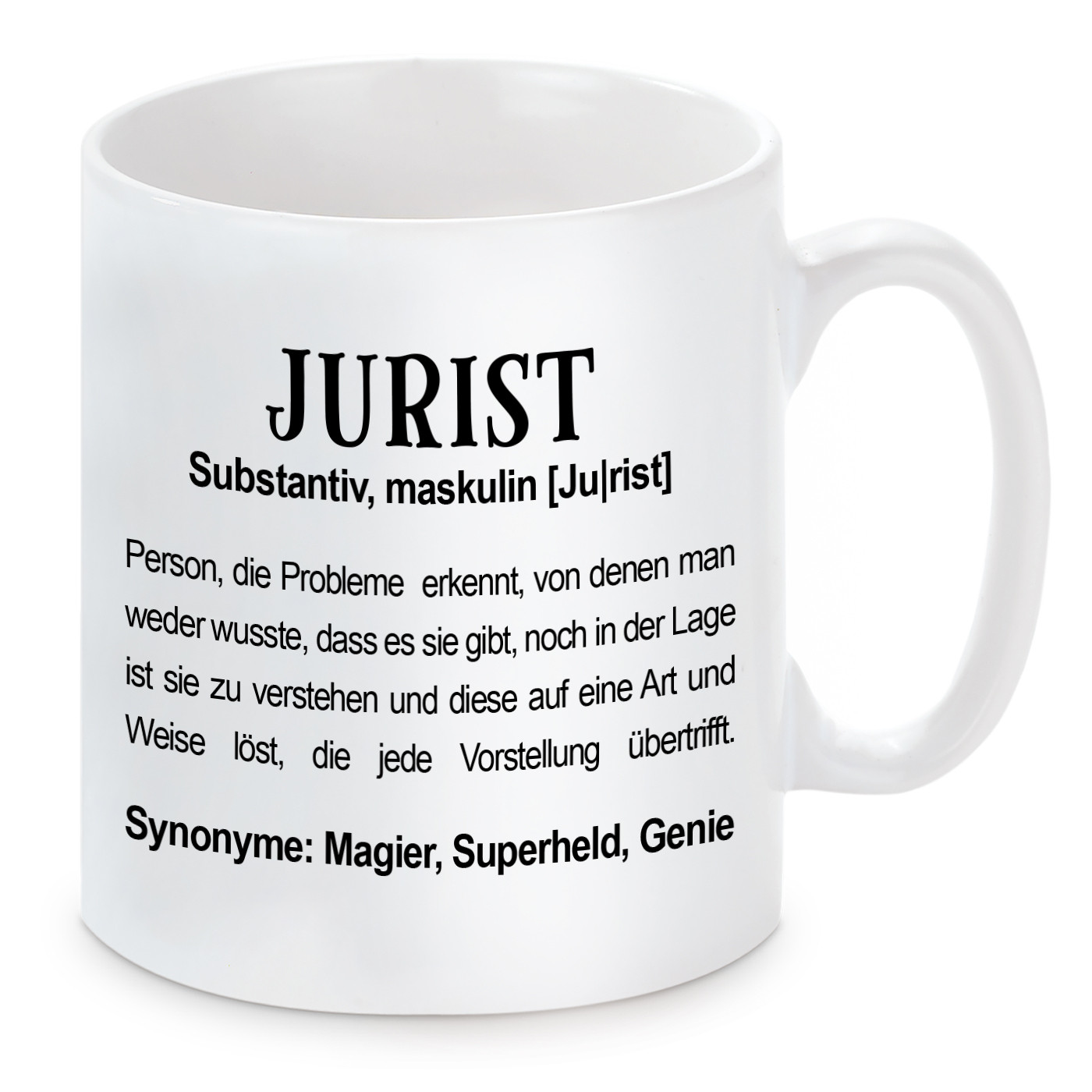 Tasse mit Motiv - Jurist