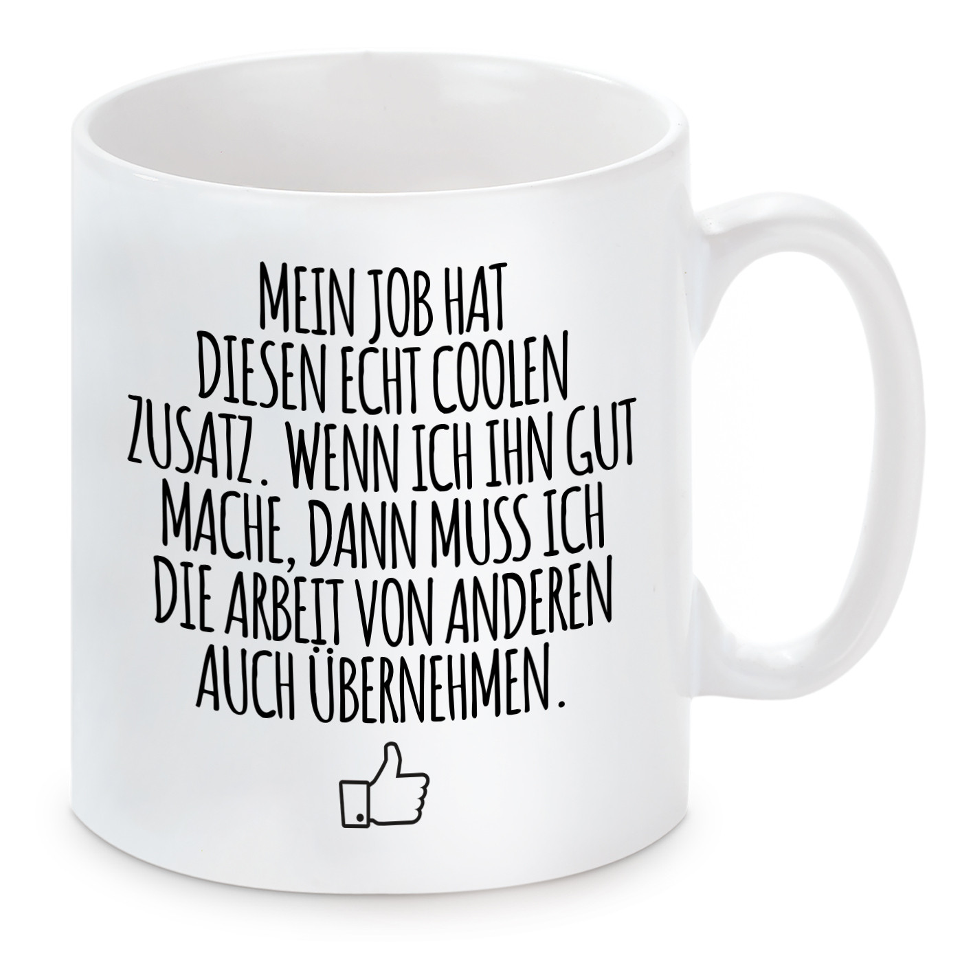 Tasse mit Motiv - Mein Job