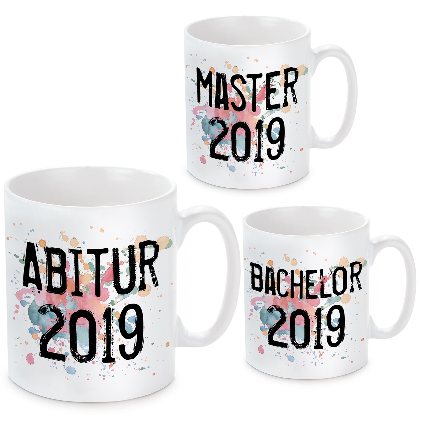 Tasse: Abitur - Bachelor - Master 2019