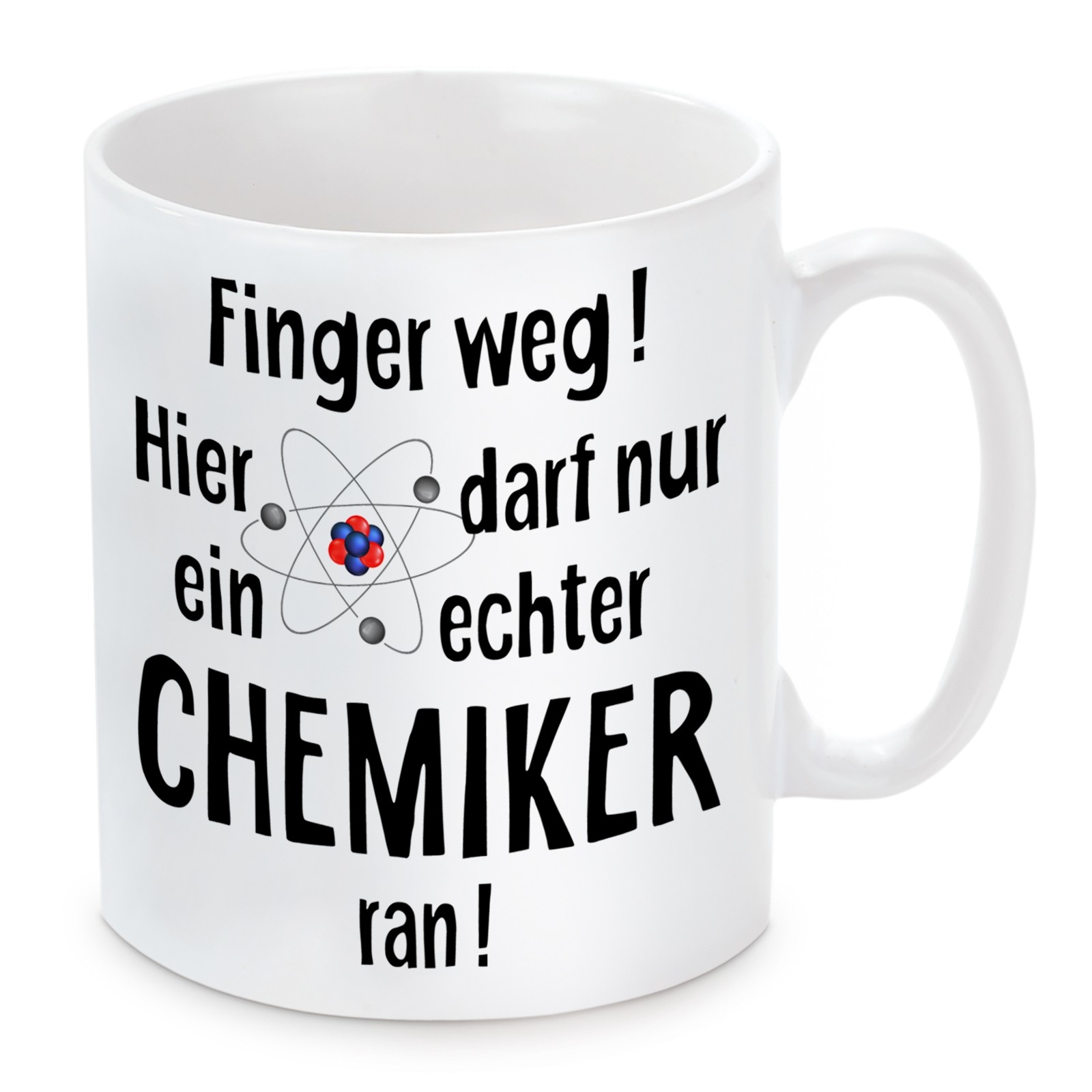 Tasse: Finger weg! (Chemiker)