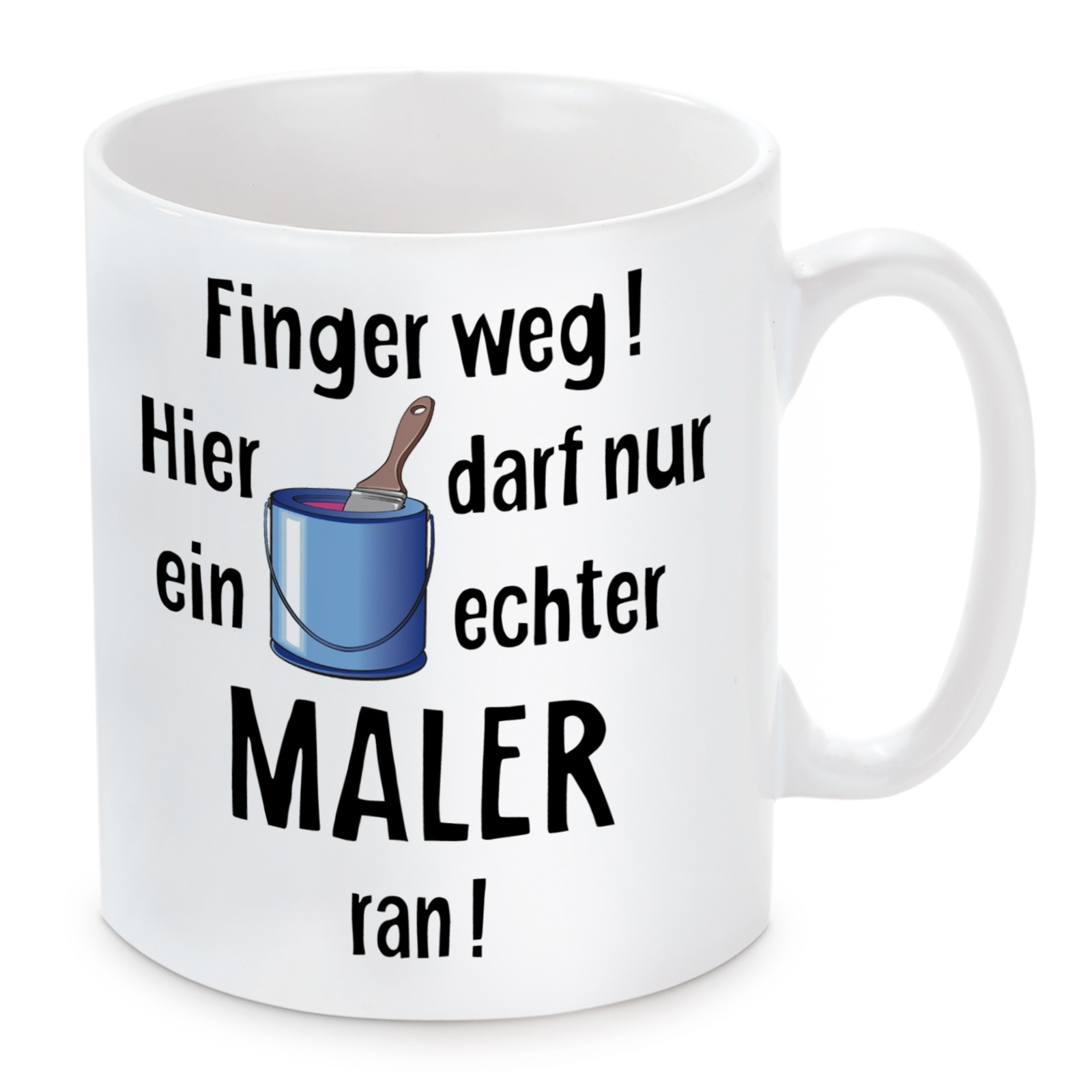 Tasse: Finger weg! (Maler)